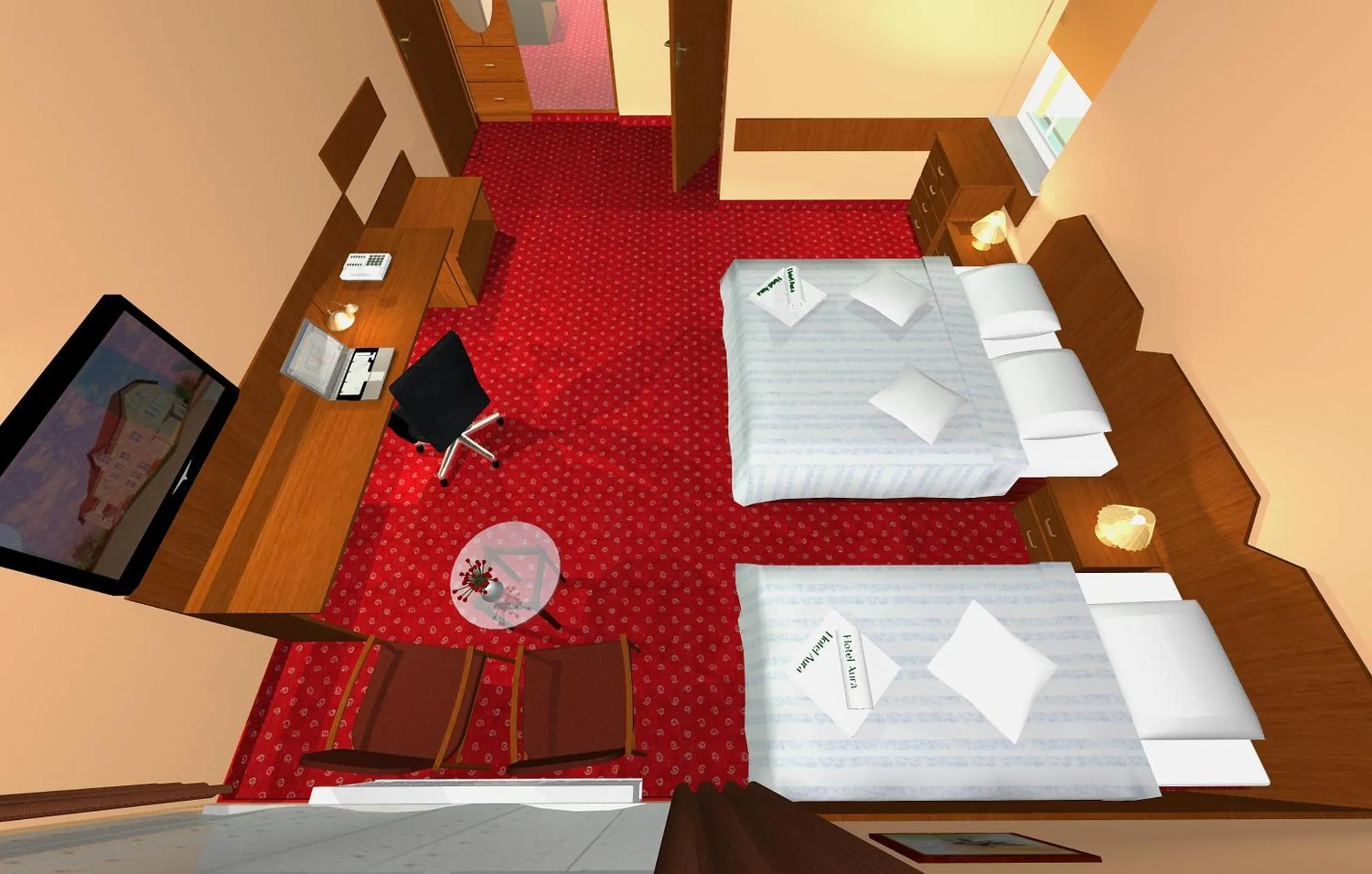 Other, Bed in Aura - Hotel & Restaurant & Sauna