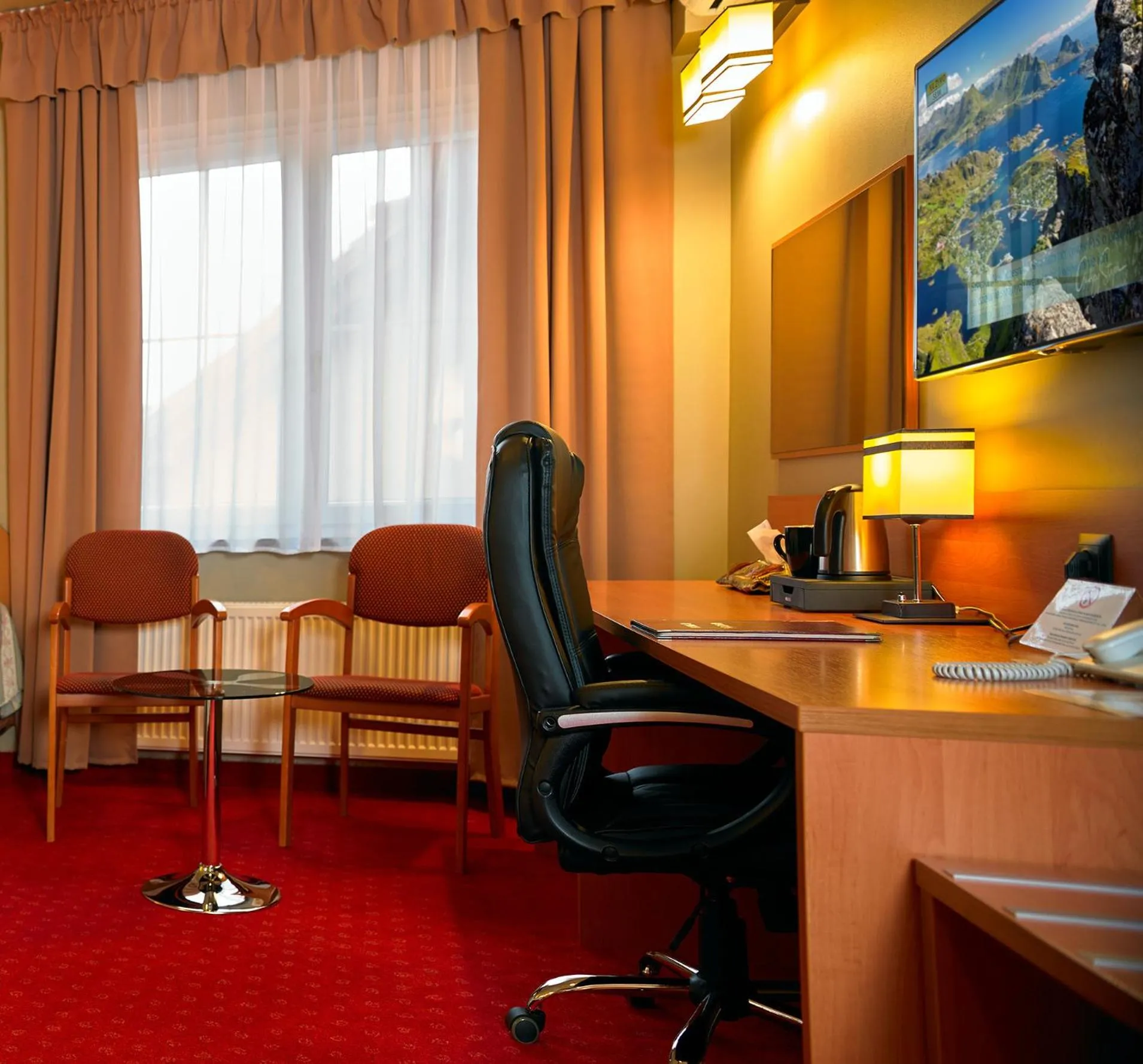 Business facilities in Aura - Hotel & Restaurant & Sauna