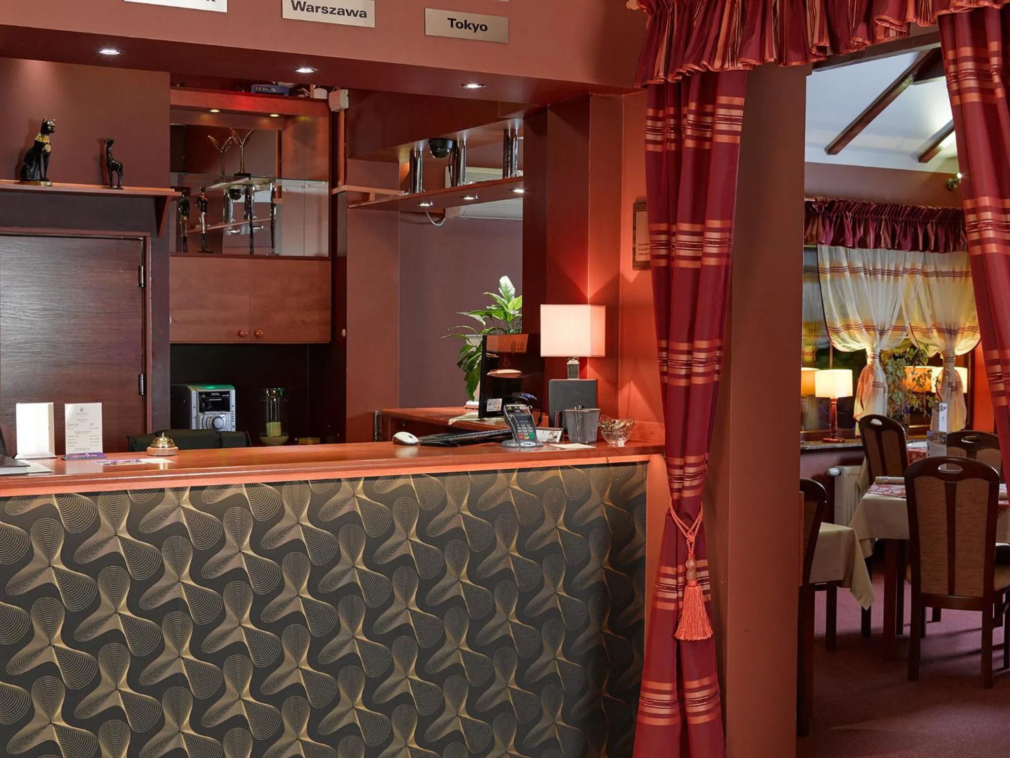 Lobby or reception in Aura - Hotel & Restaurant & Sauna