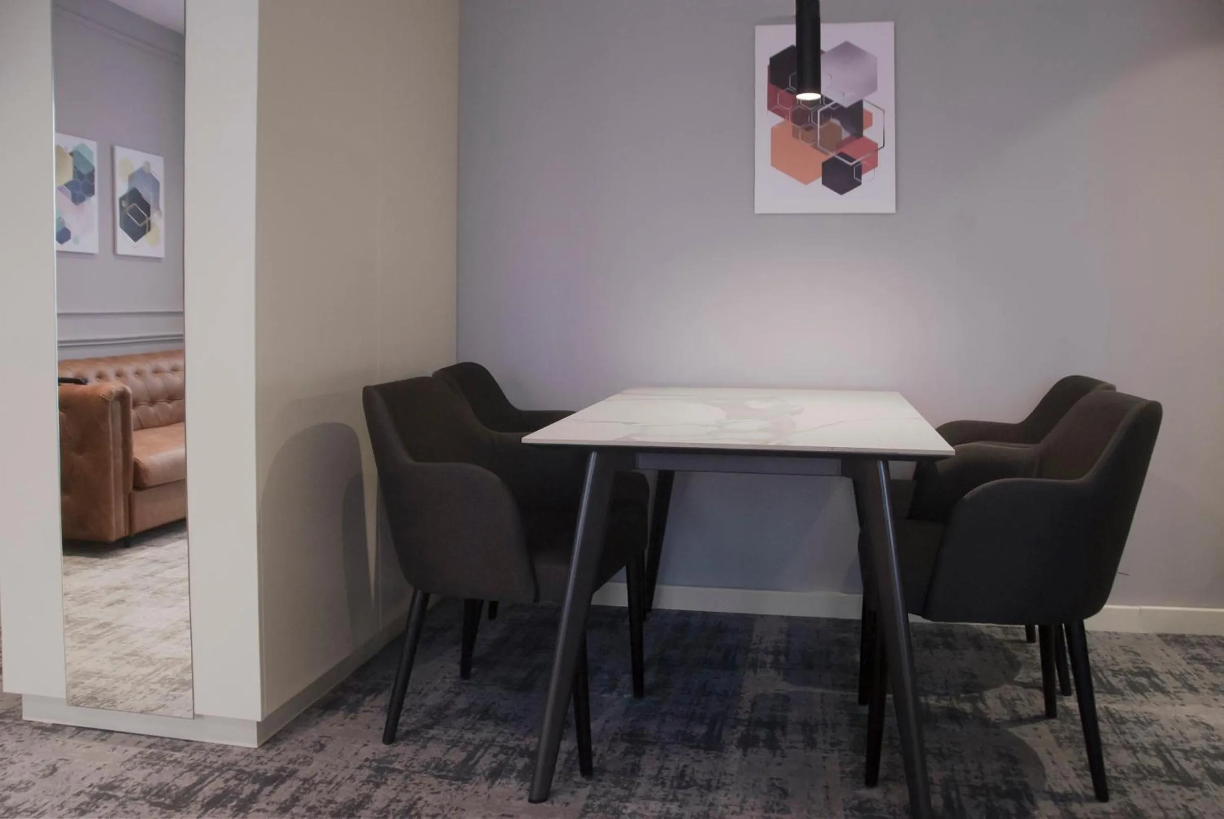 Dining area in H41 Luxury Suites