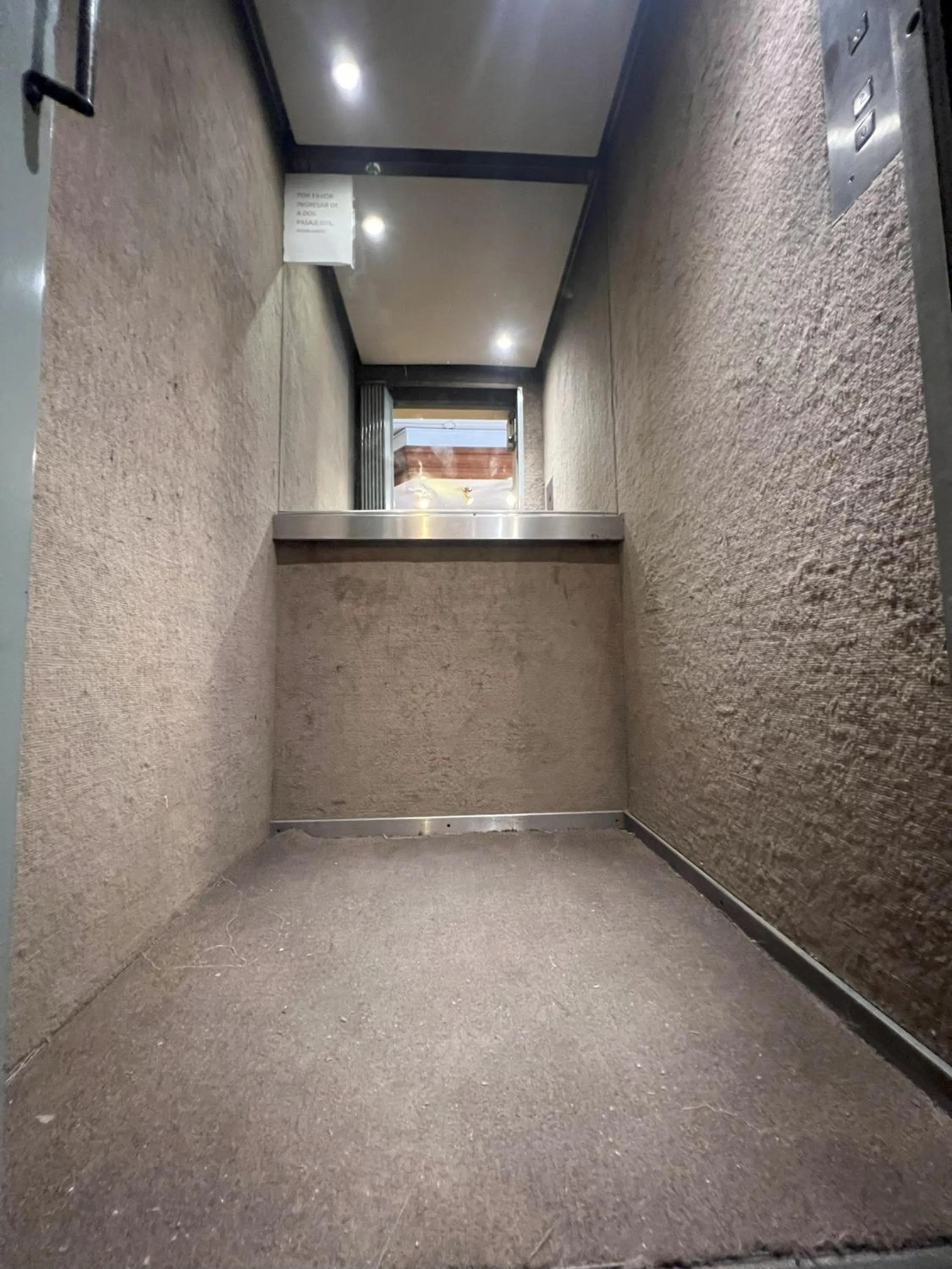 elevator in Hotel Dali