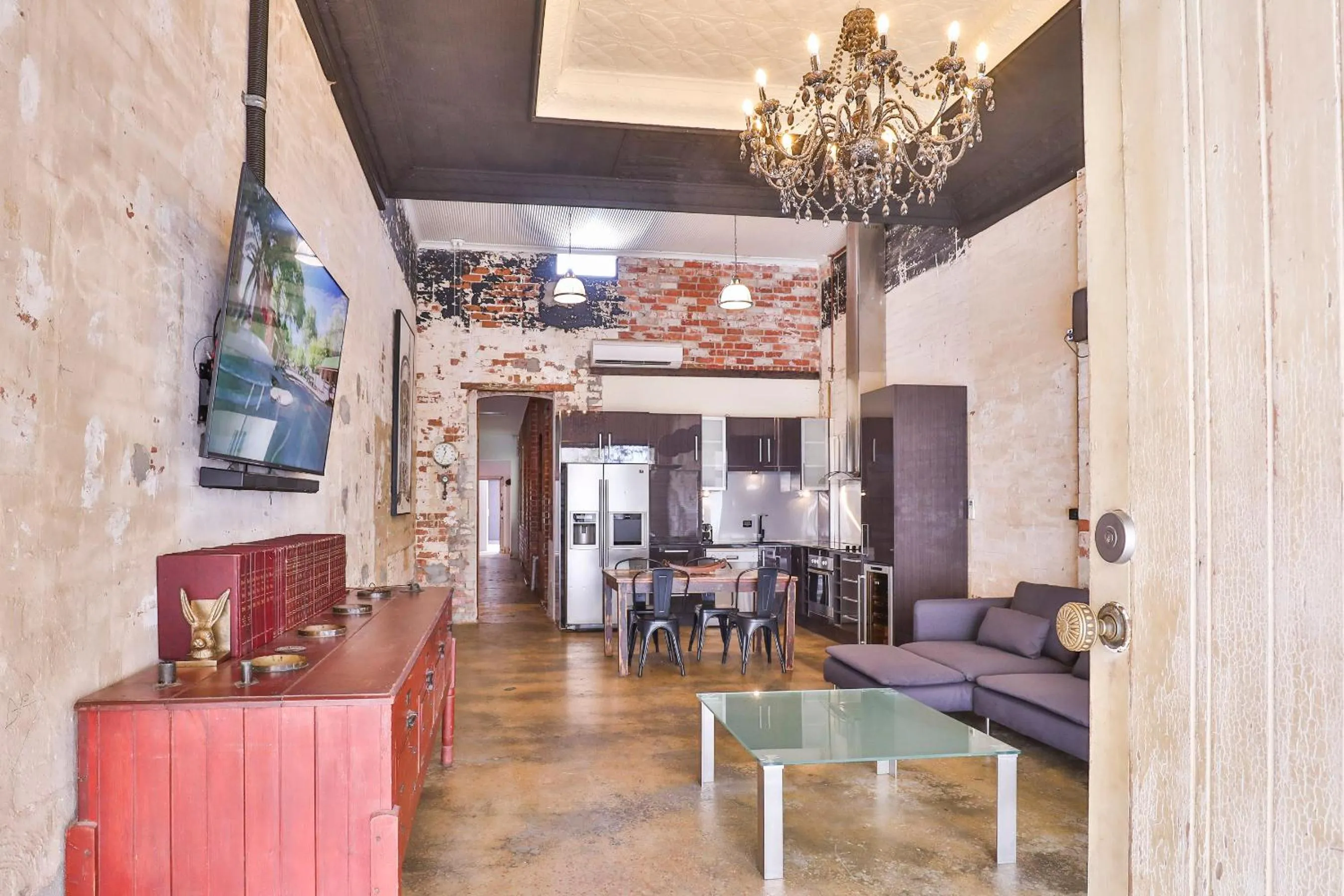 Living room in Indulge Apartments - Eighth