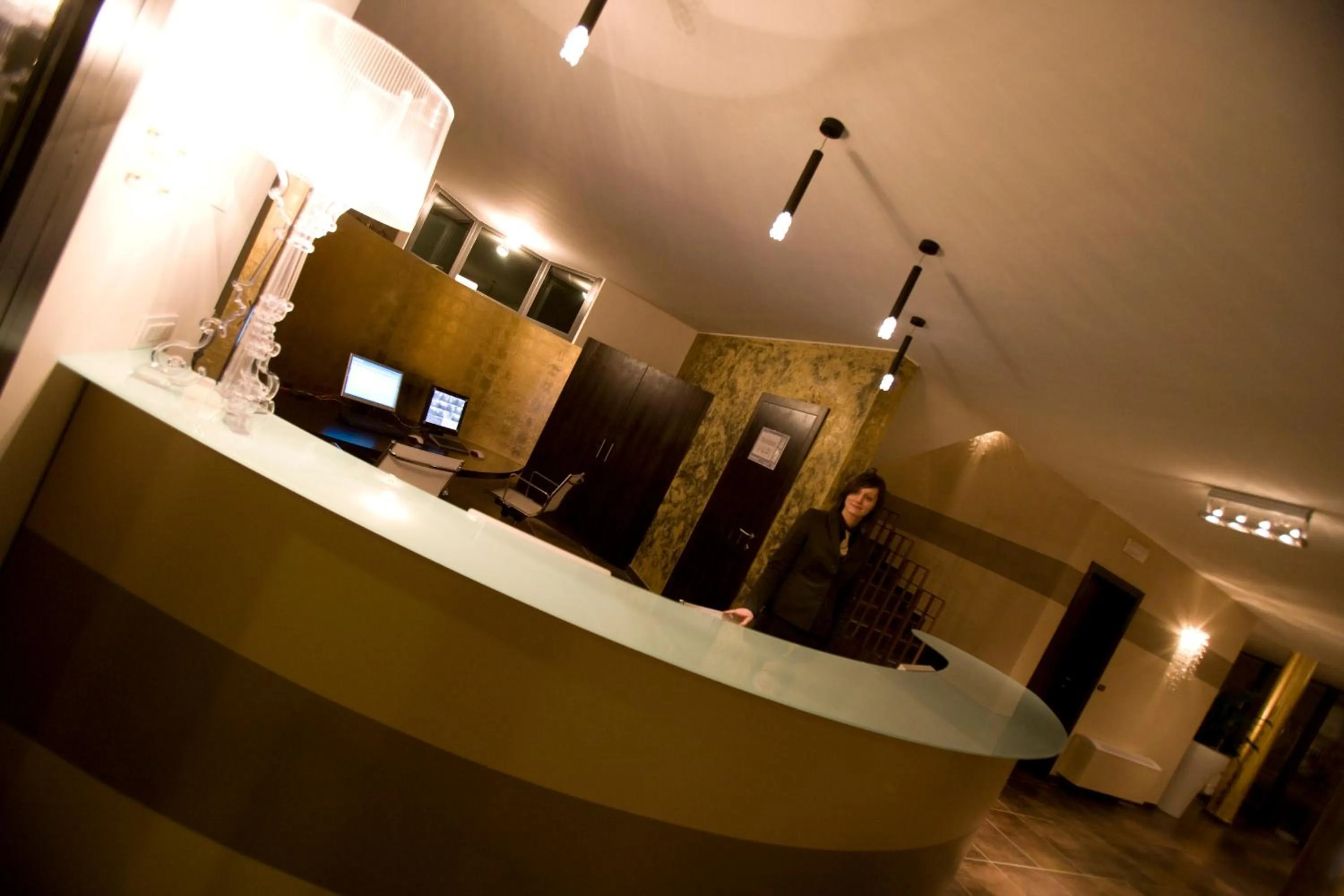 Lobby or reception in OneMhotel