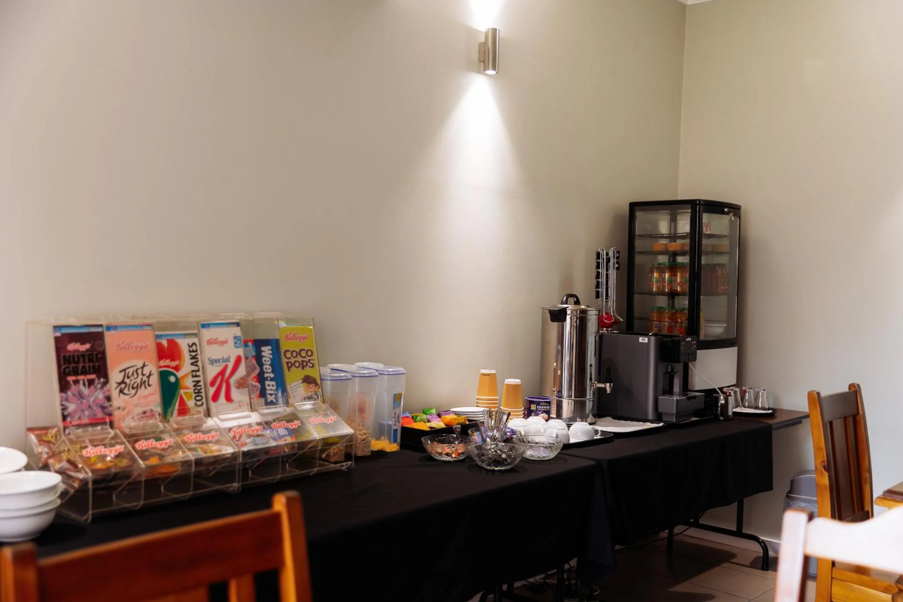 Continental breakfast in Scone Motor Inn & Apartments