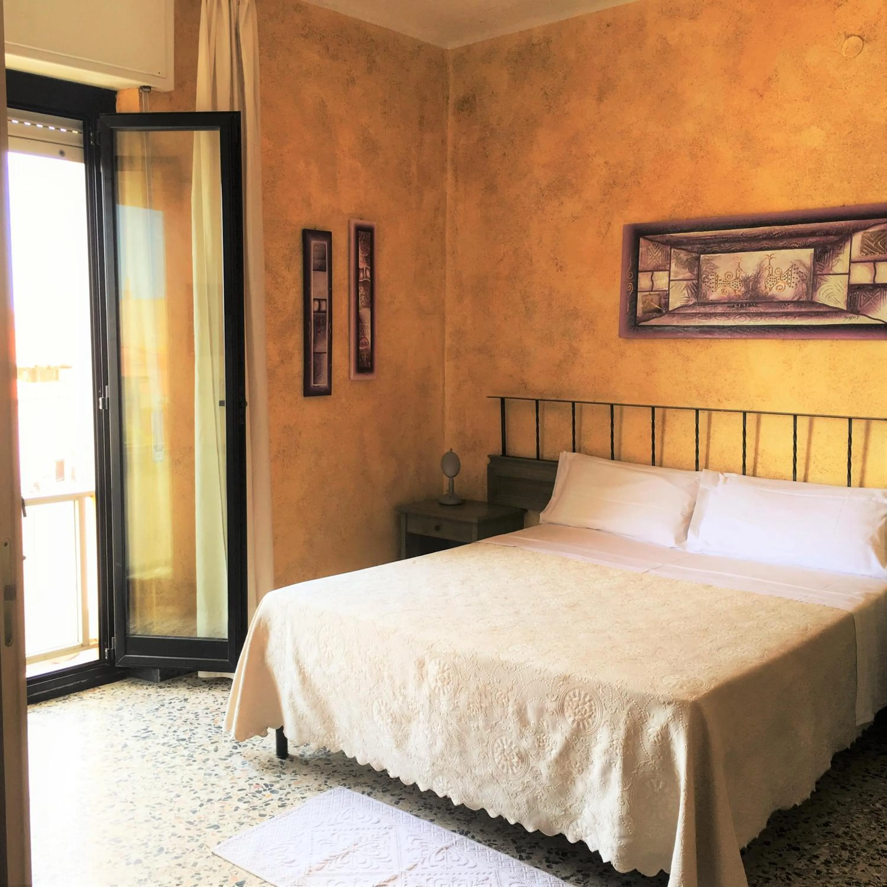 Bed in Hotel Don Pedro