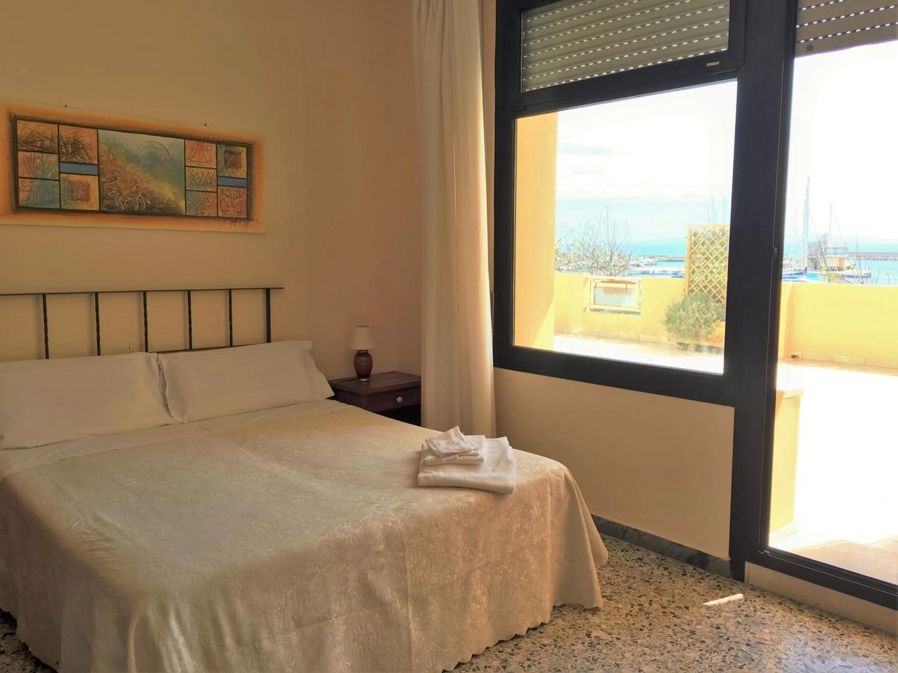 Bed in Hotel Don Pedro