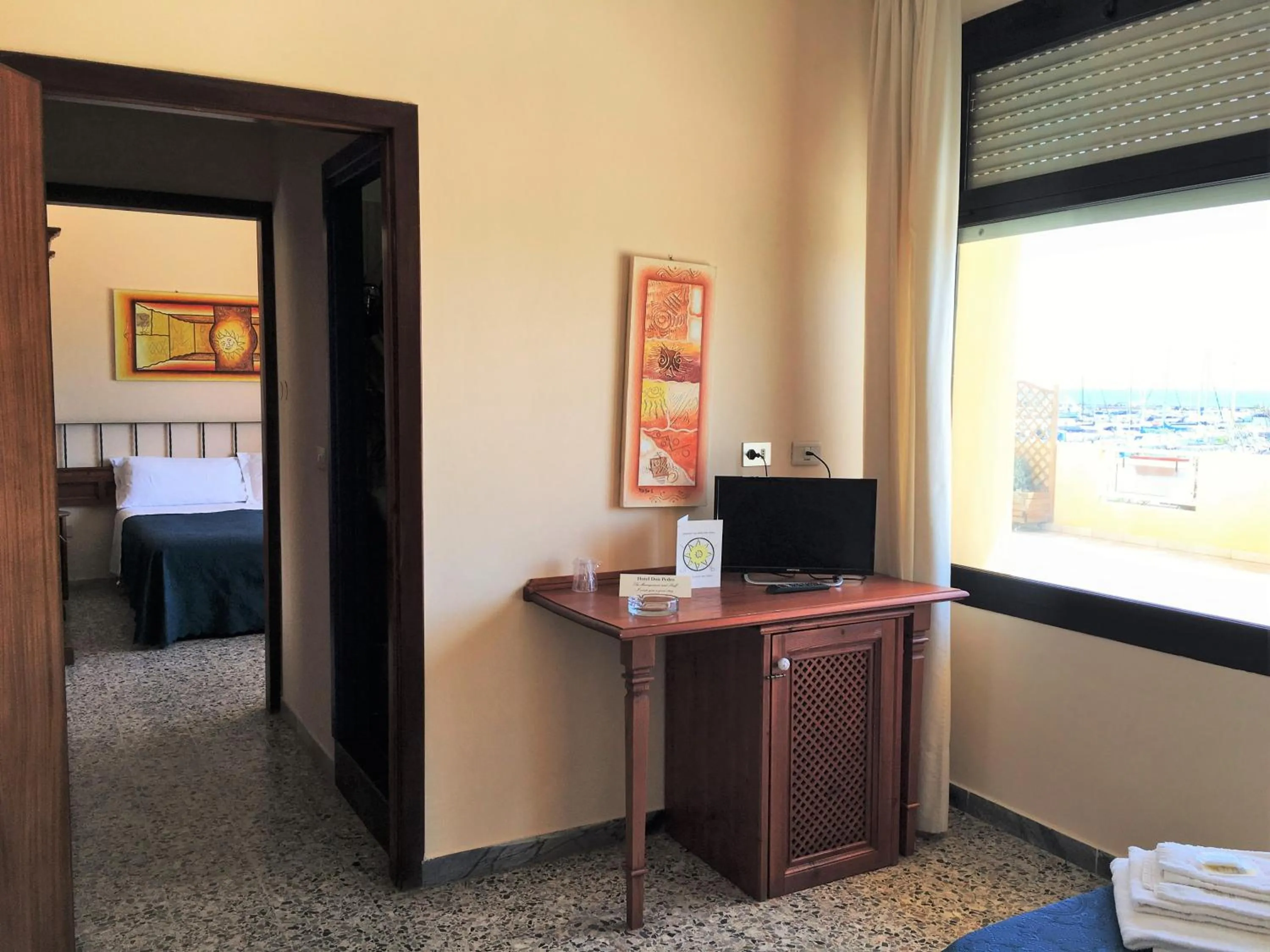 Bed in Hotel Don Pedro