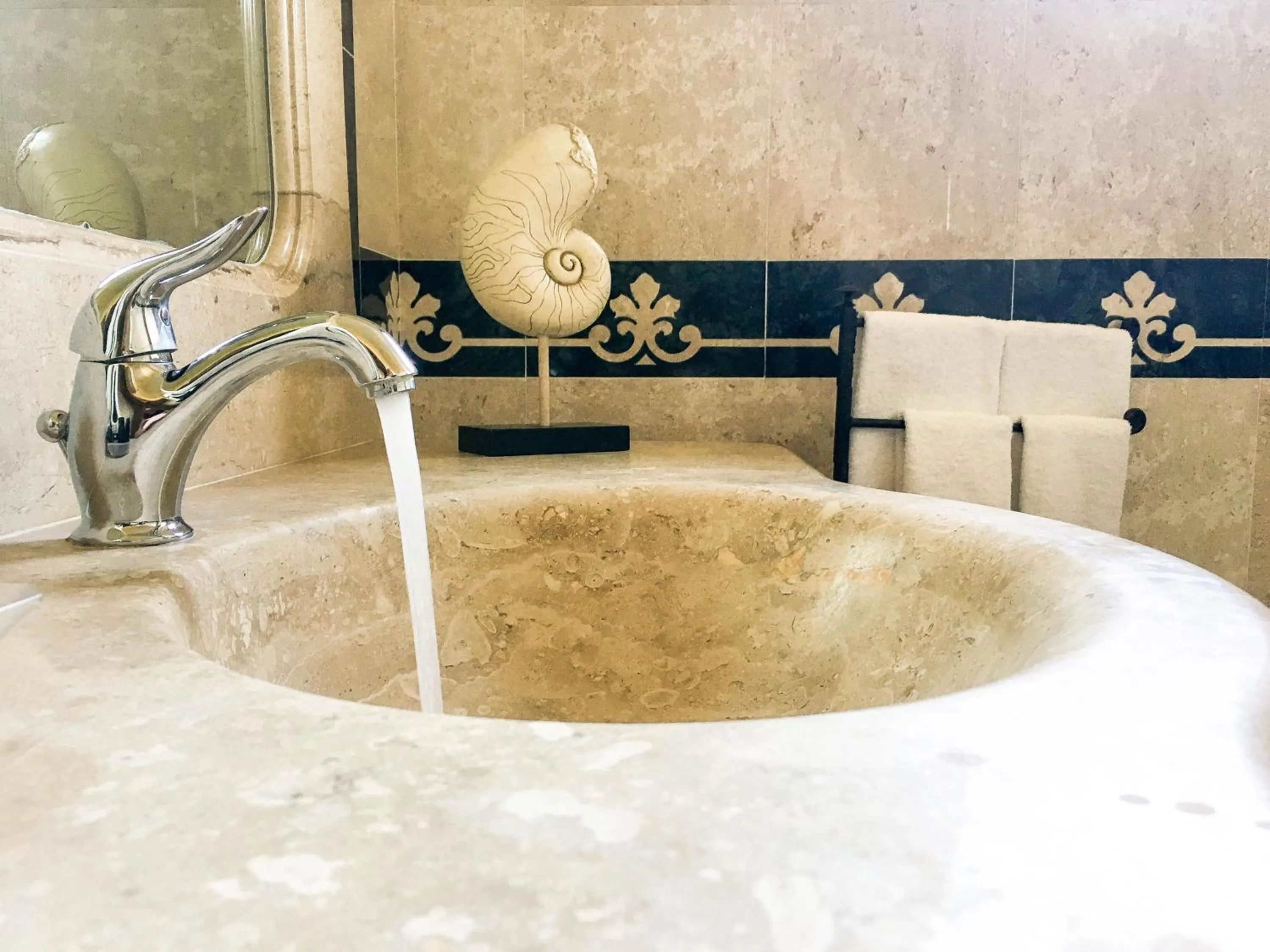 Decorative detail in Hotel Brancamaria