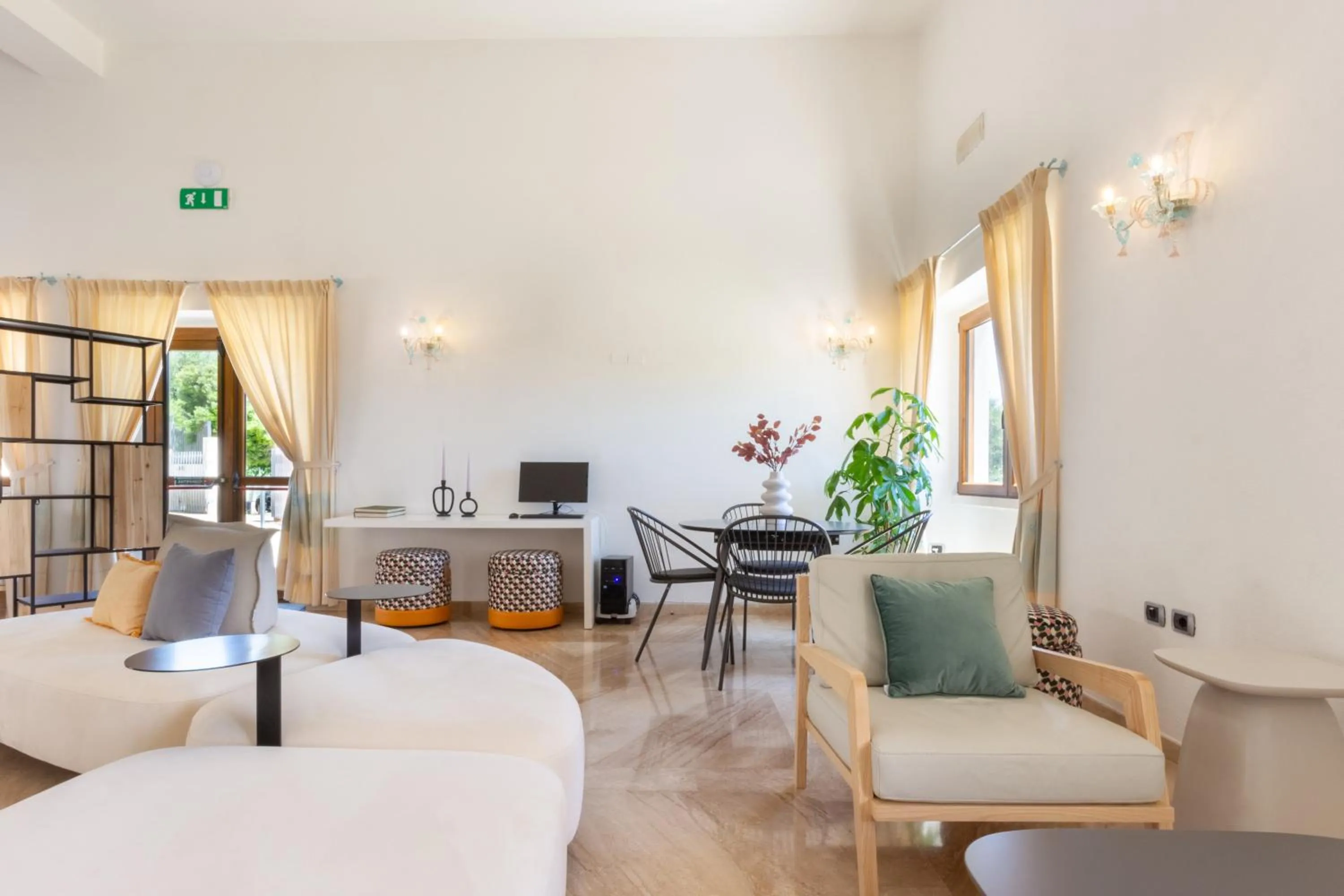 Living room in Hotel Brancamaria