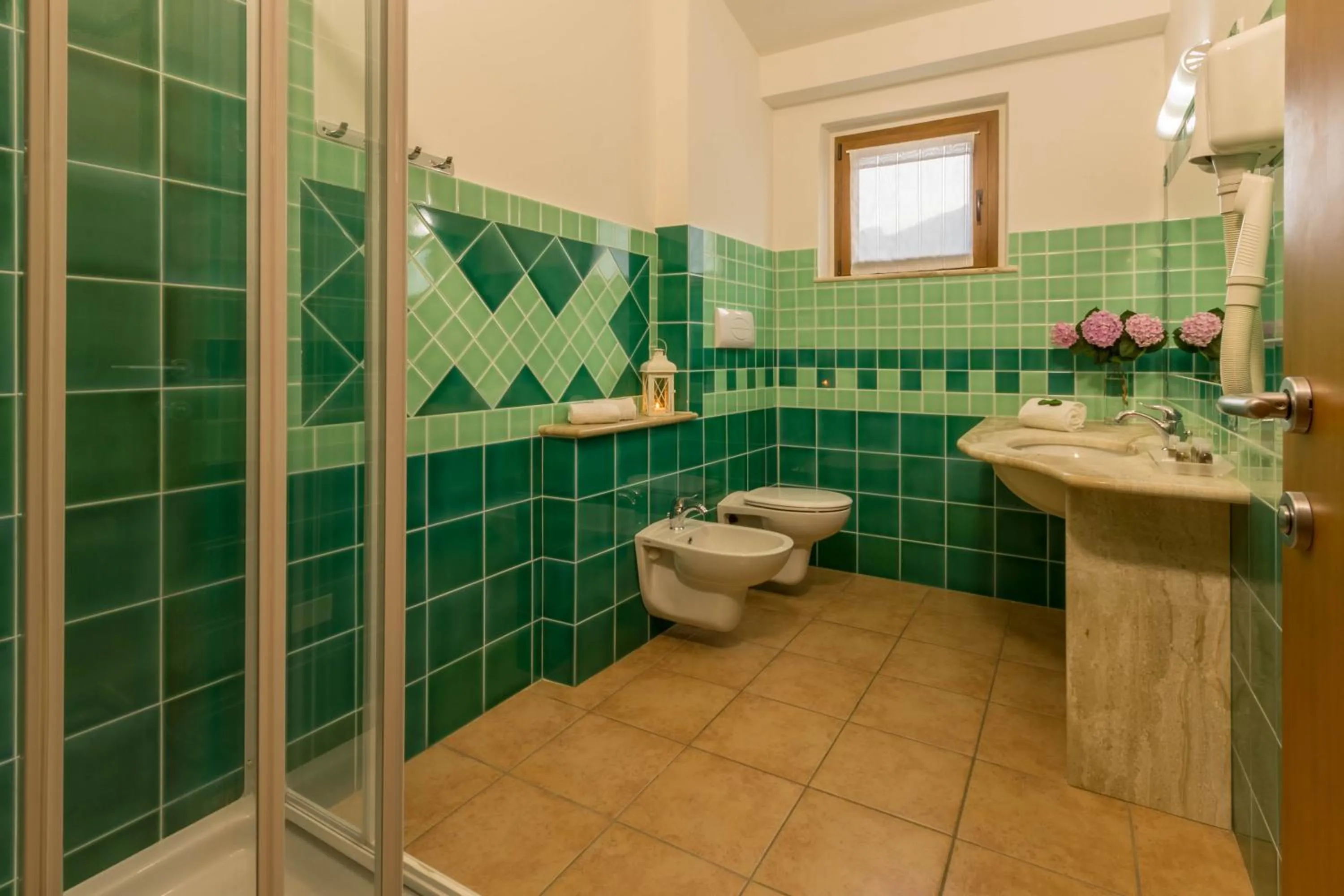 Bathroom in Hotel Brancamaria