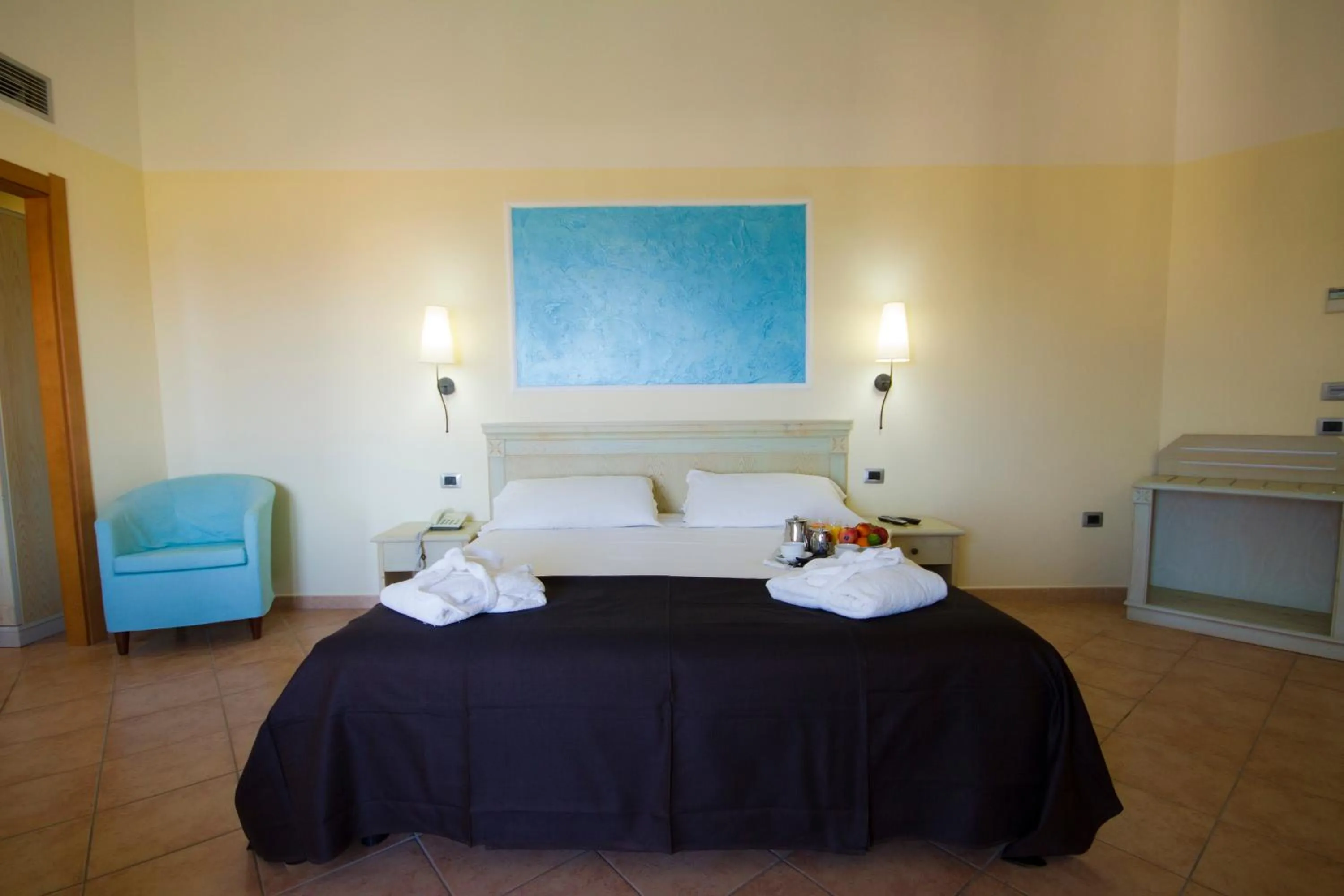 Bed in Hotel Brancamaria