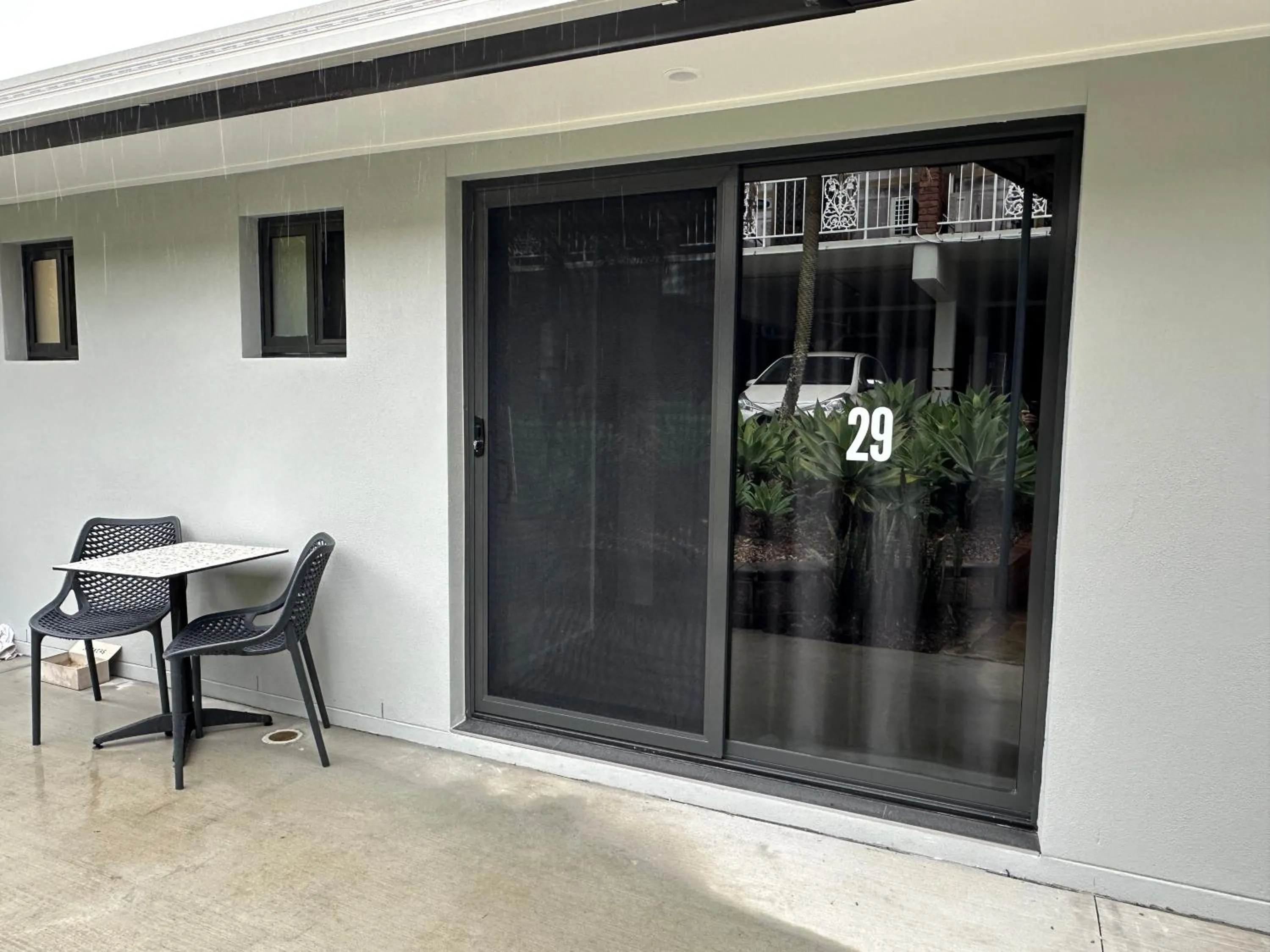 Patio in Logan City Motor Inn