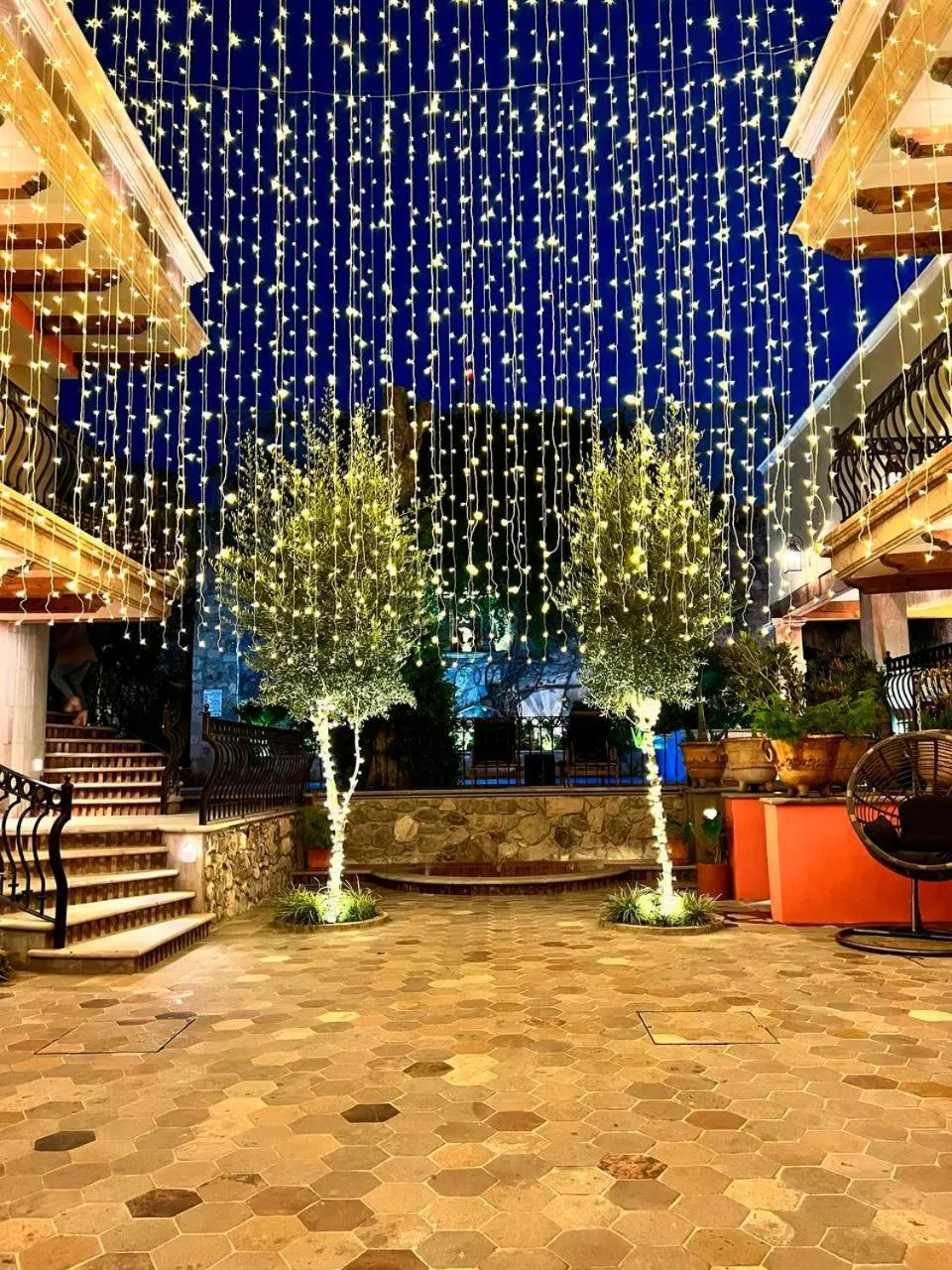 Inner courtyard view in Concepción Hotel Boutique - Adults Only