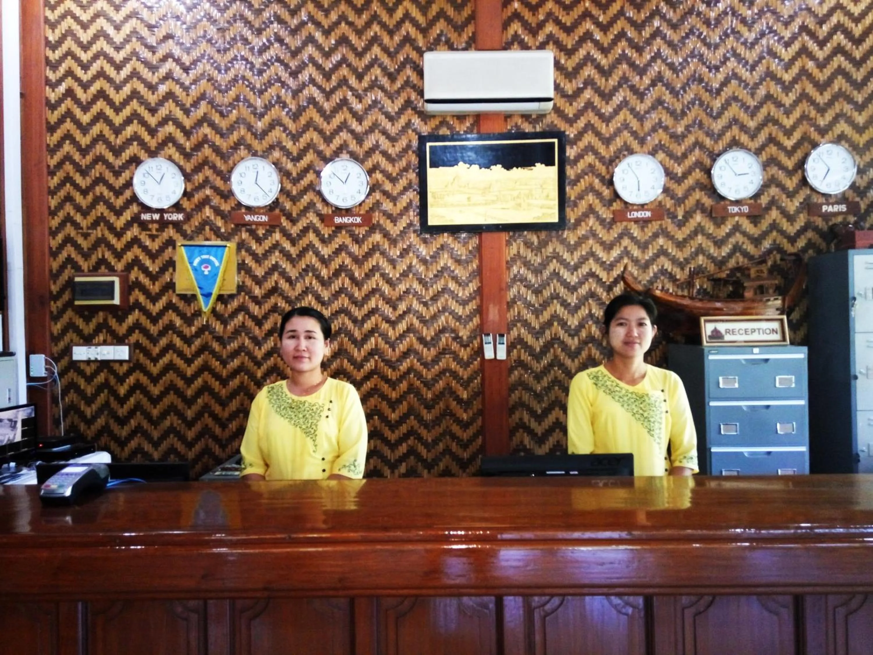 Staff in Ruby True Hotel