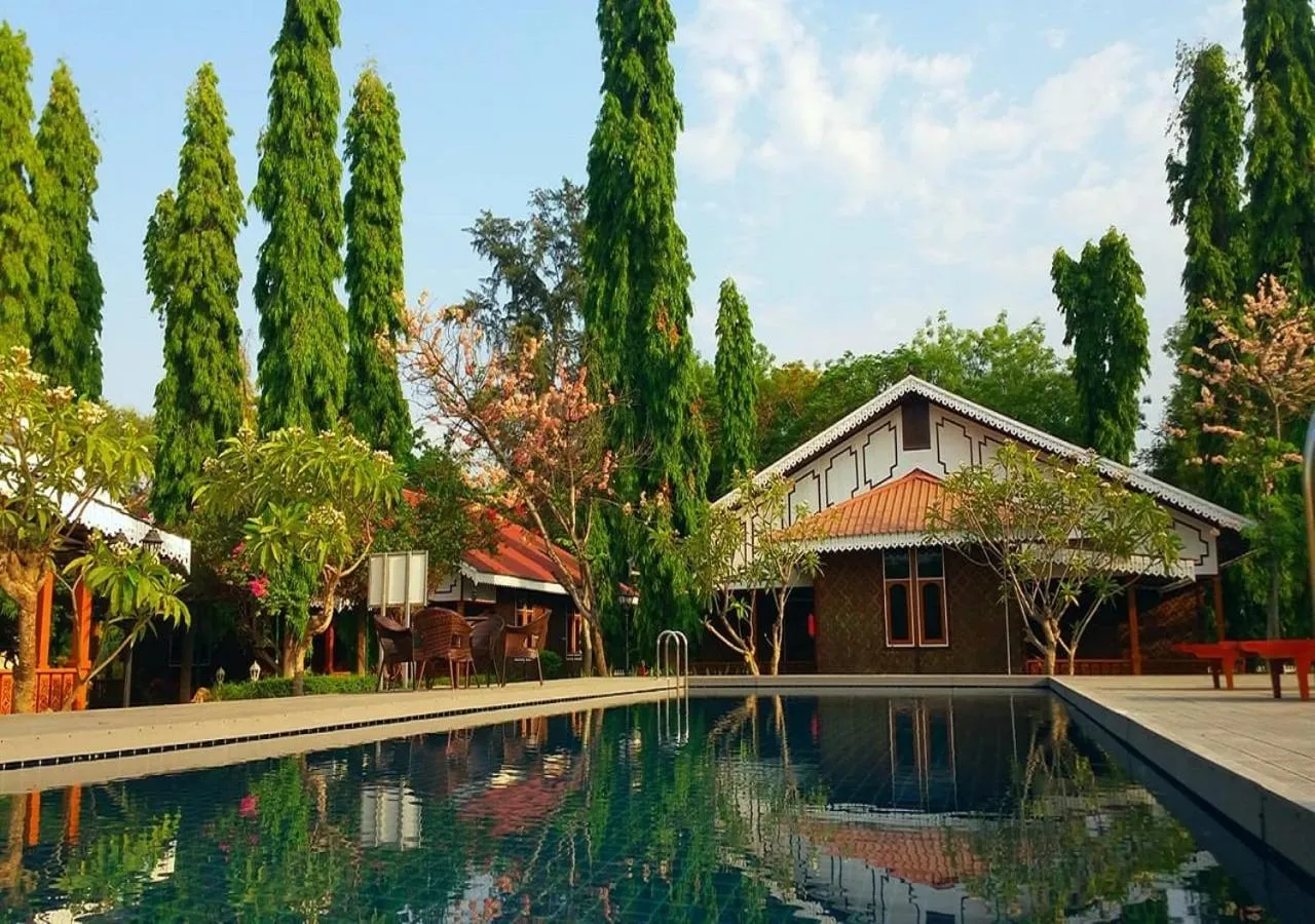Pool view in Ruby True Hotel