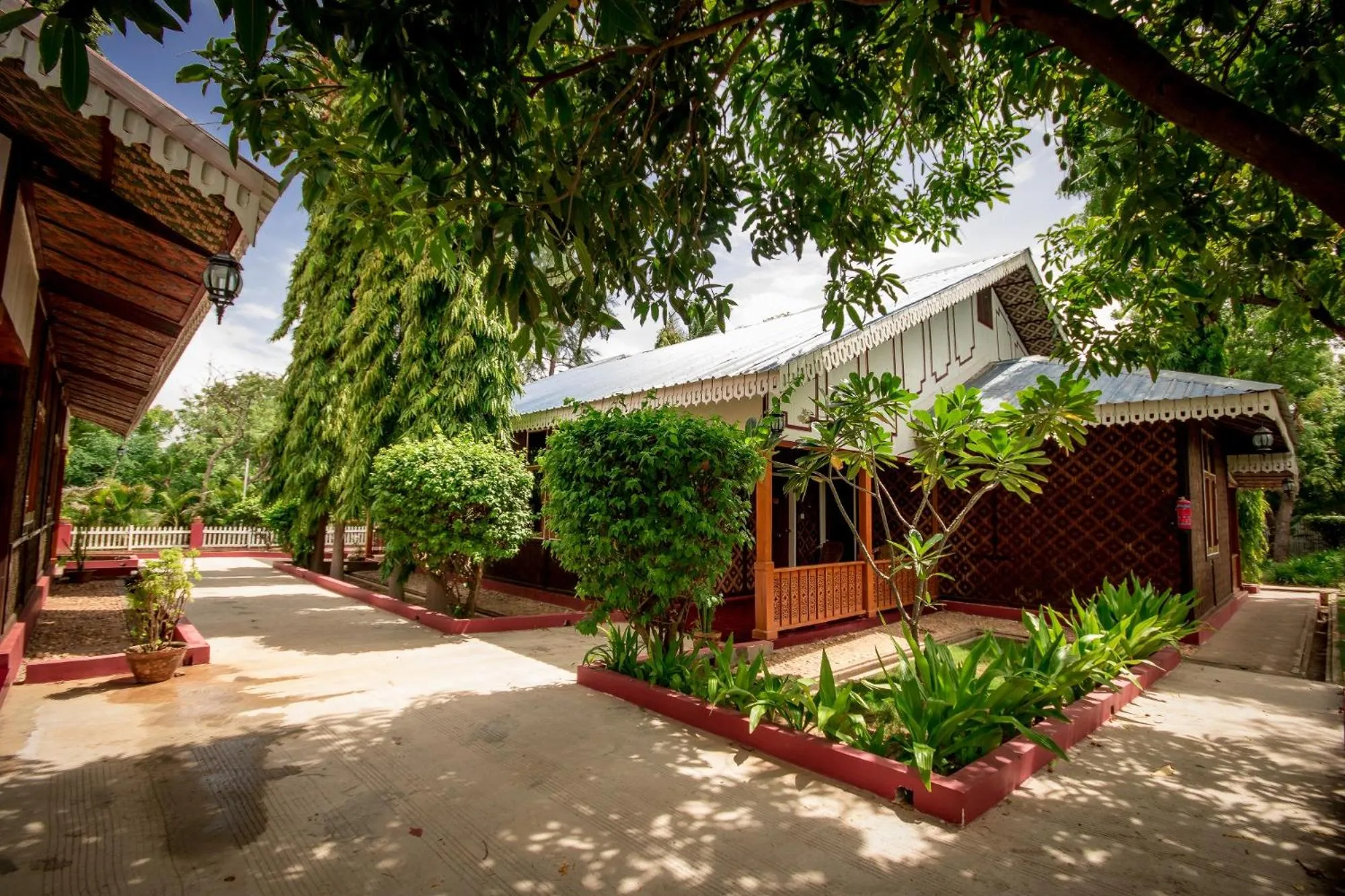 Garden view in Ruby True Hotel