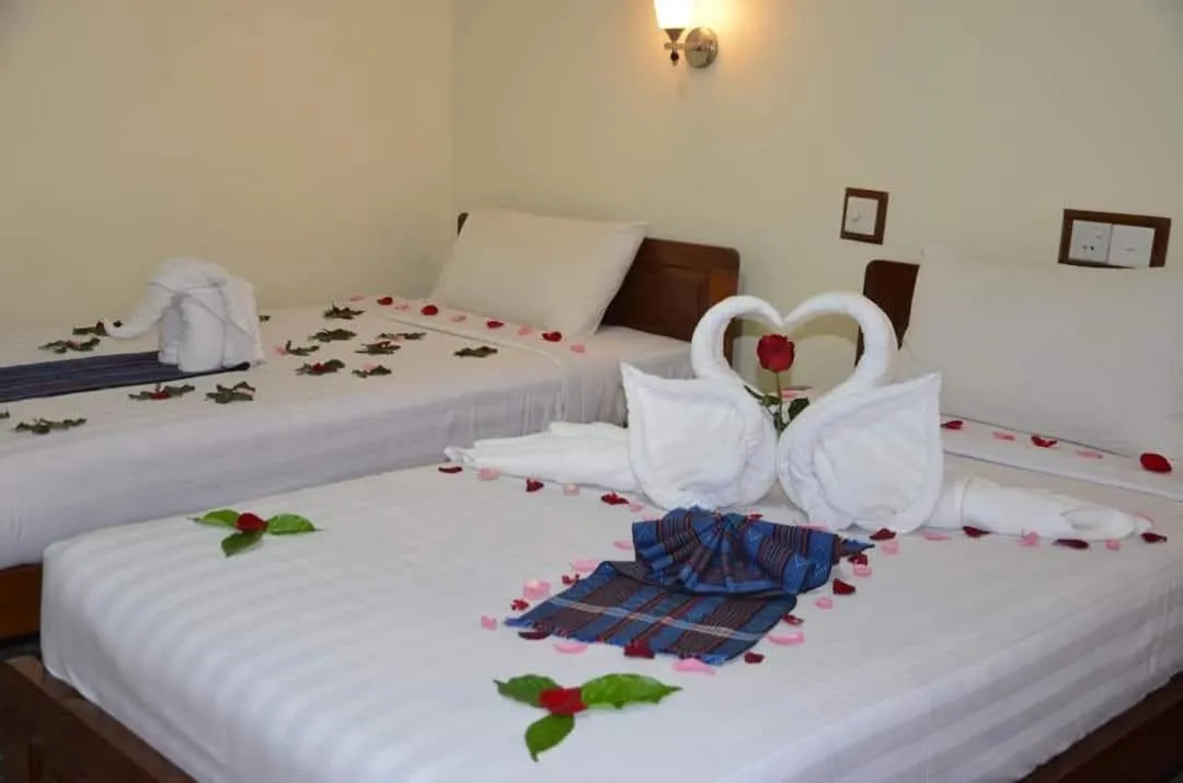 Bed in Ruby True Hotel