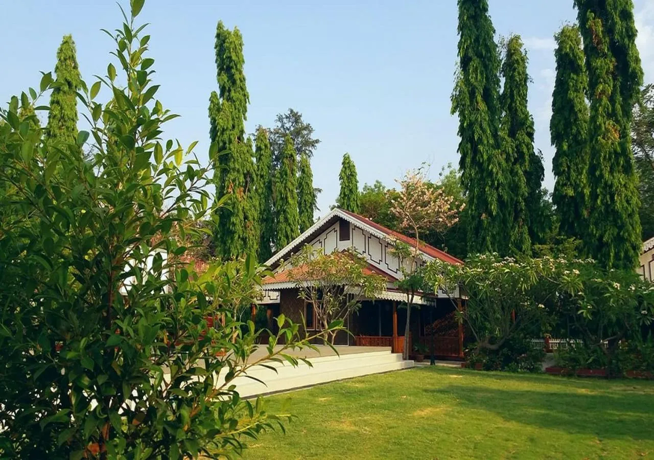 Garden view in Ruby True Hotel