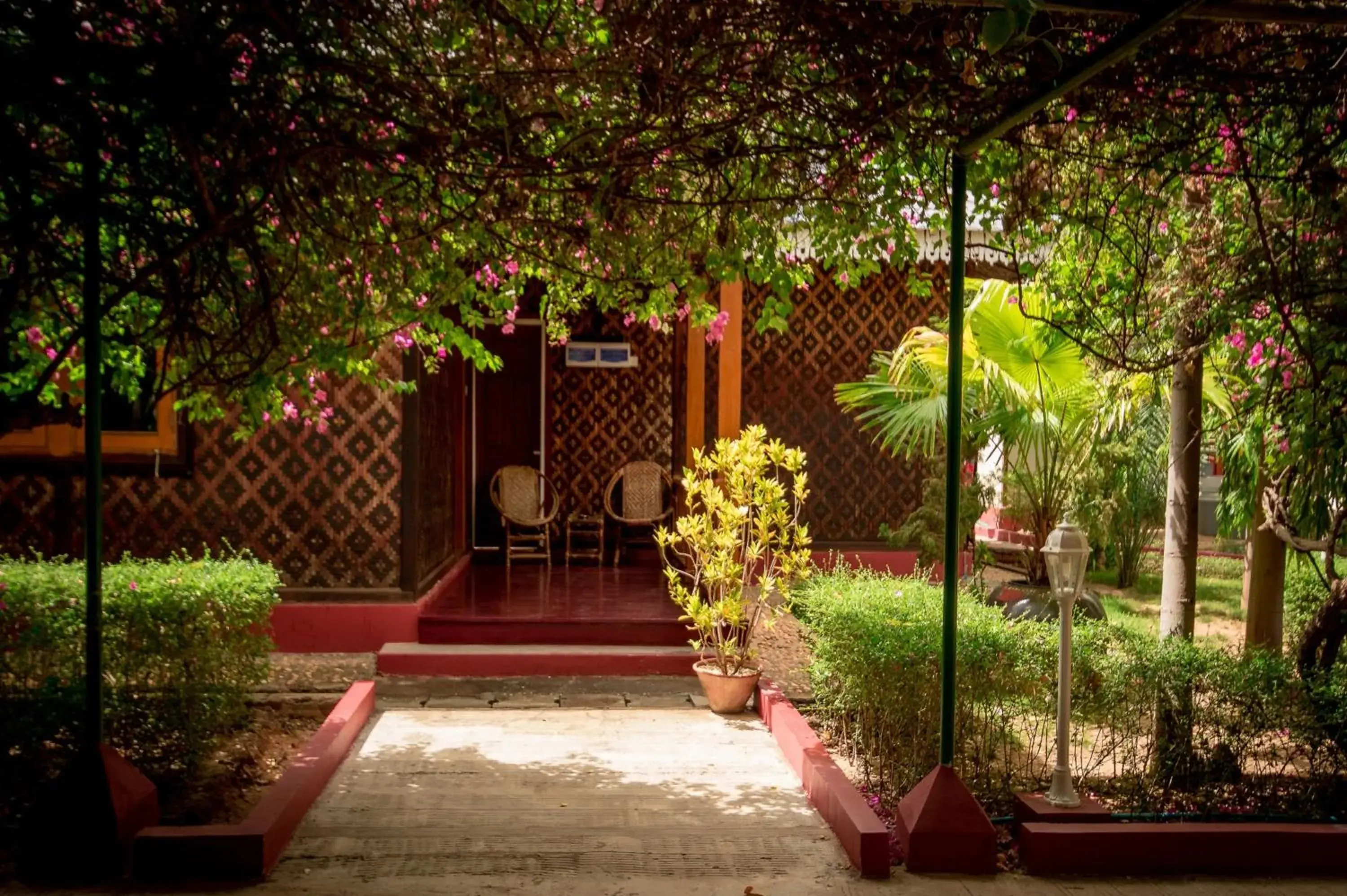 Garden view in Ruby True Hotel Garden view in Ruby True Hotel