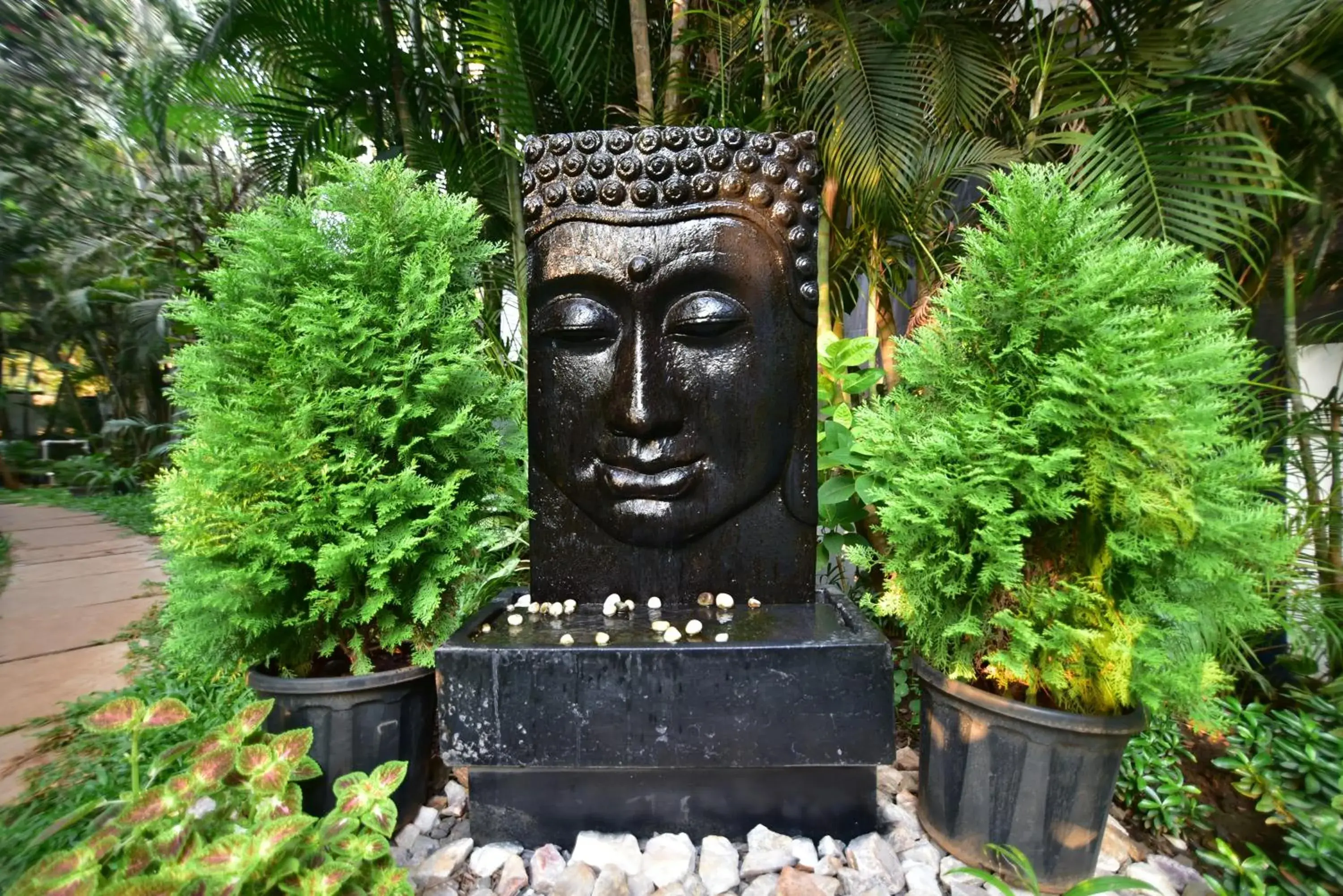 Property building in Santana Beach Resort Property building in Santana Beach Resort