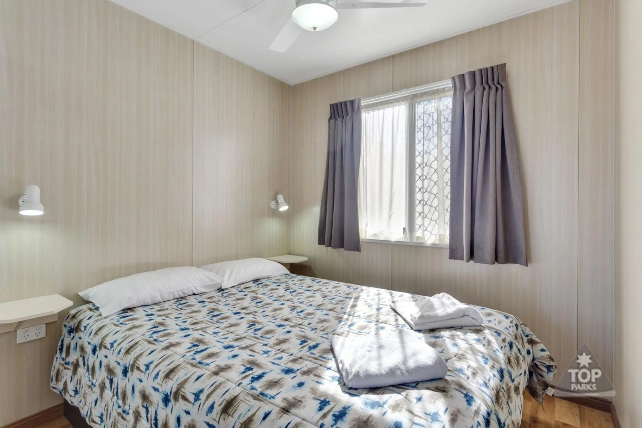 Bed in Charters Towers Tourist Park