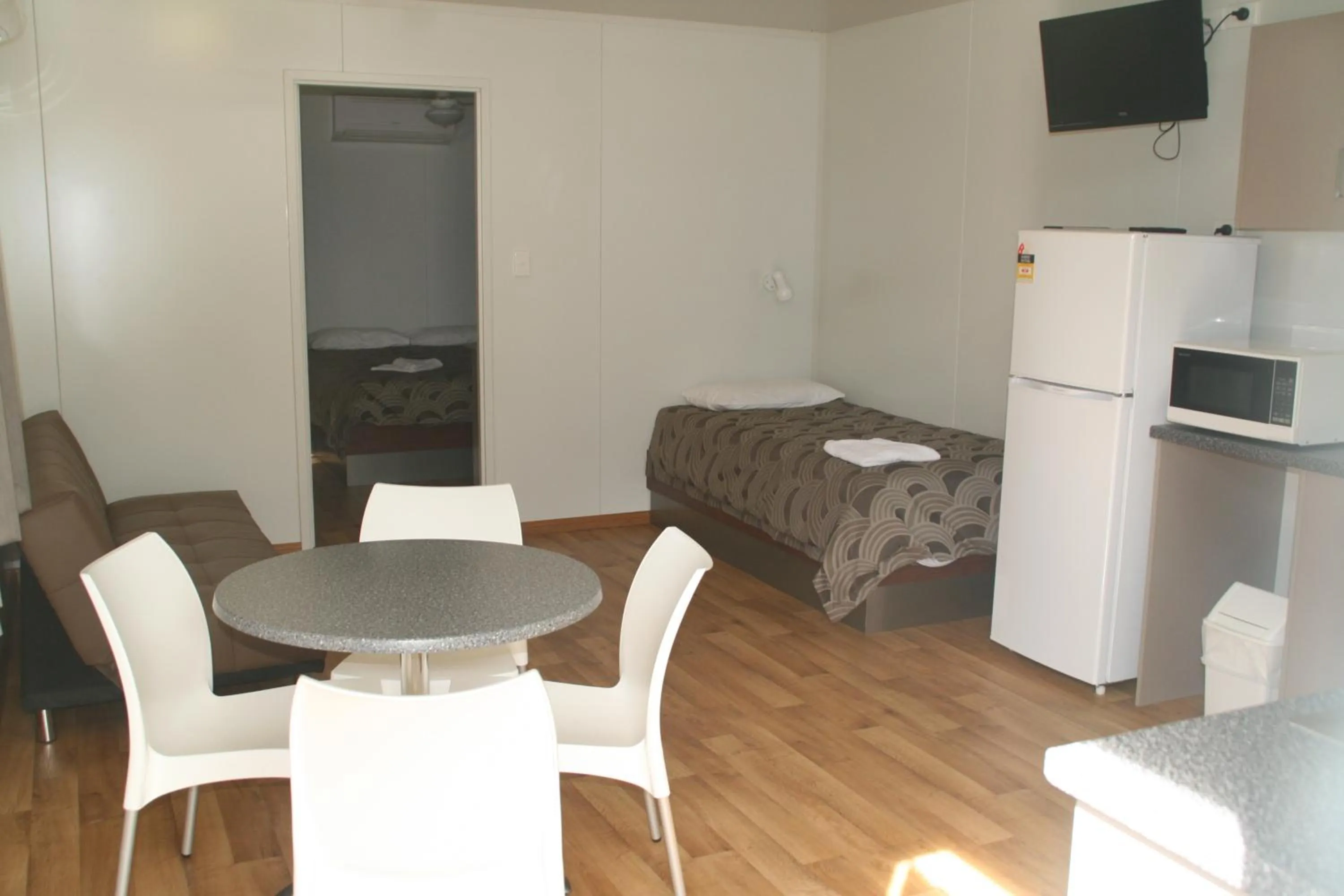 Living room in Charters Towers Tourist Park