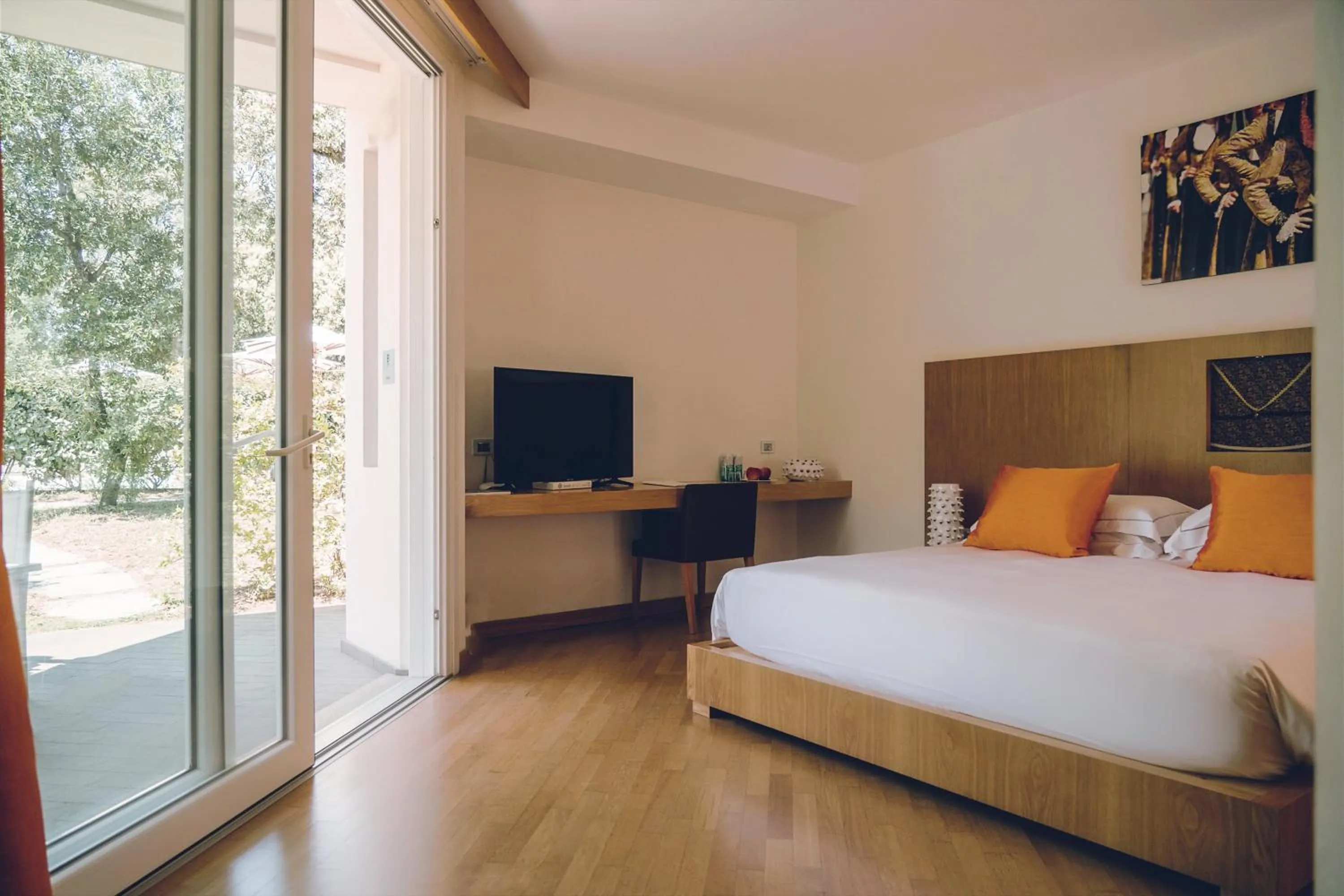 Bed in Lanthia Resort