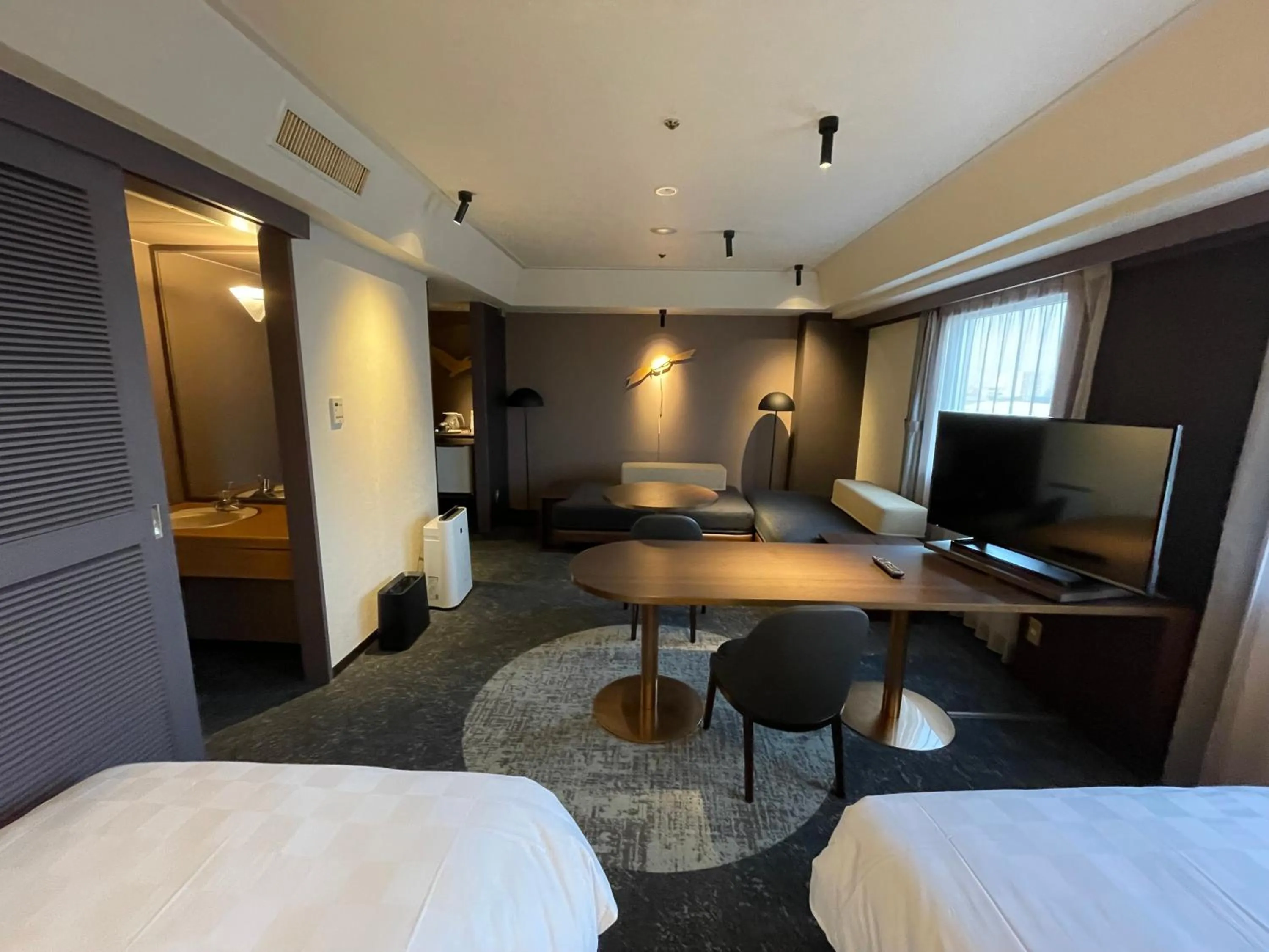 Bed in HOTEL GLOBAL VIEW Niigata