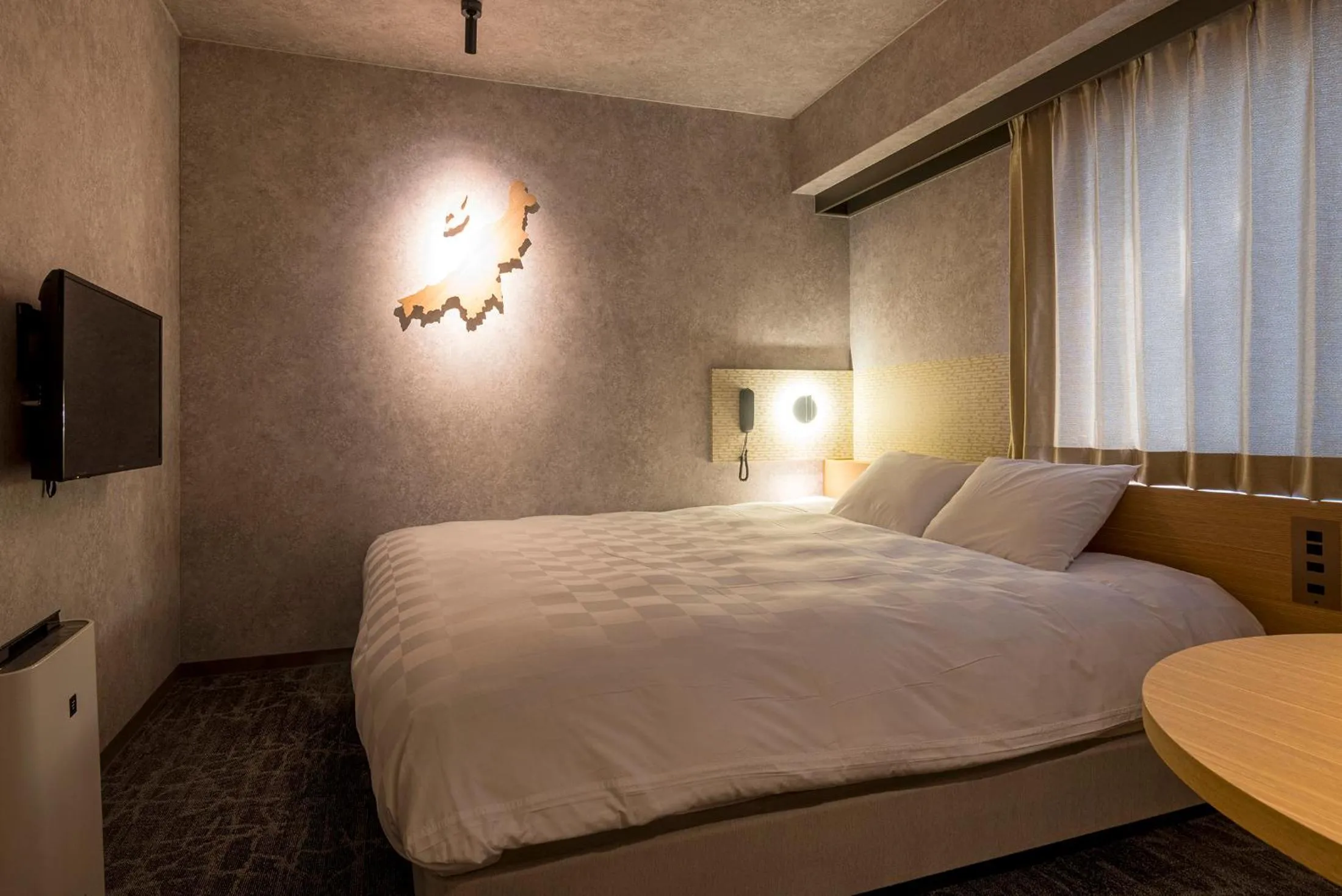 Bed in HOTEL GLOBAL VIEW Niigata