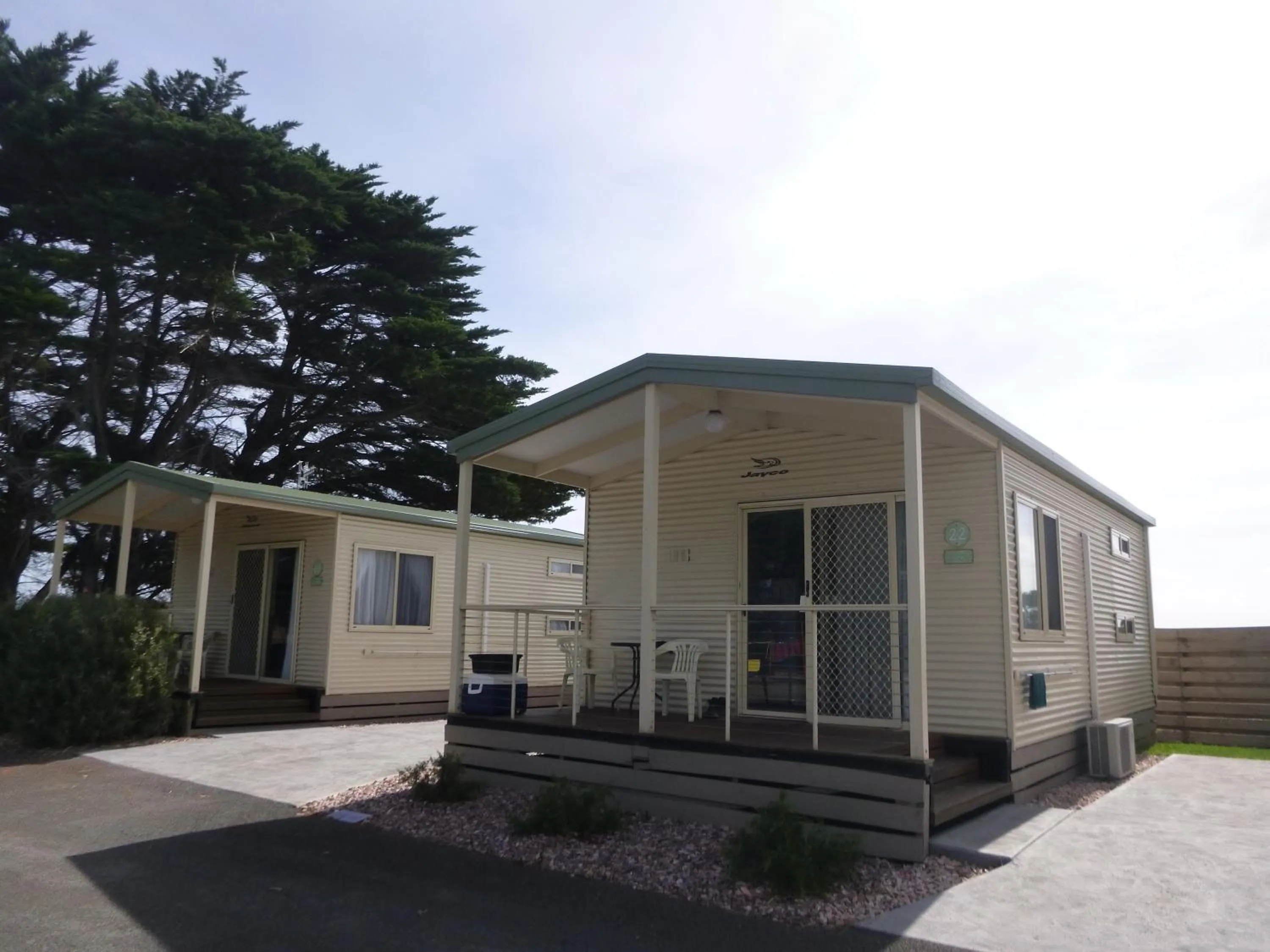 Facade/entrance in Gum Tree Caravan Park