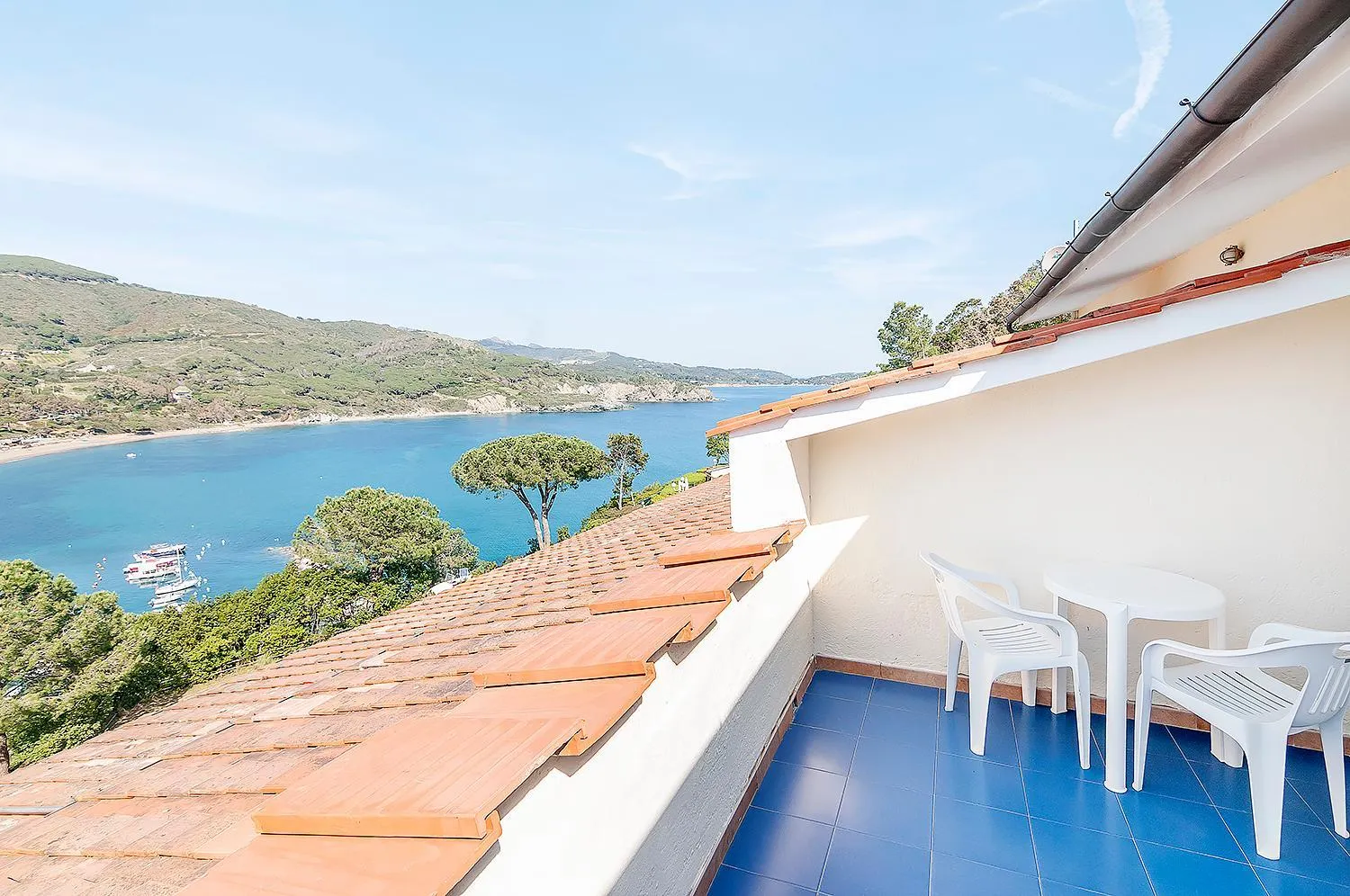 Balcony/Terrace in Hotel Capo Di Stella