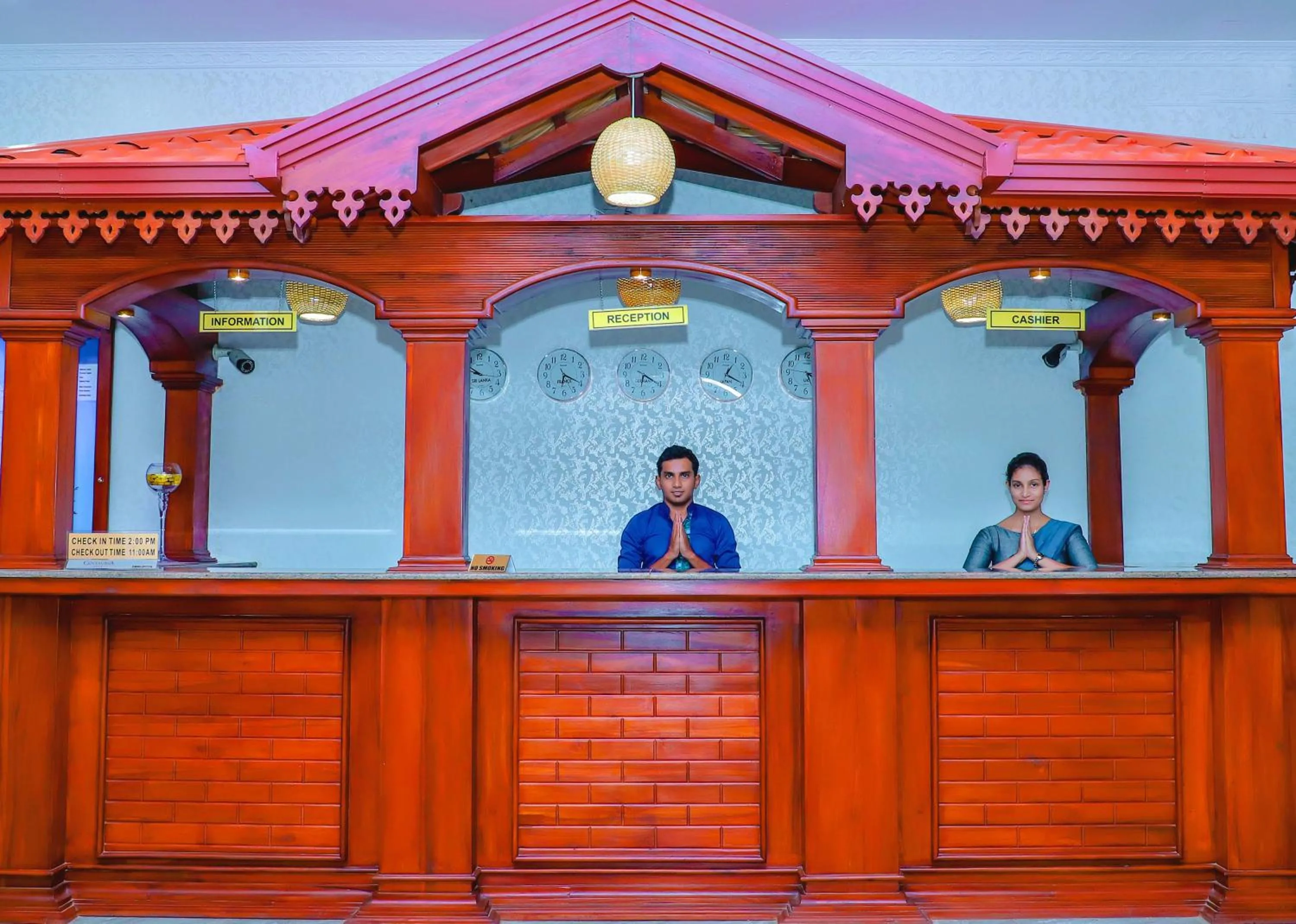 Staff in Centauria City Hotel