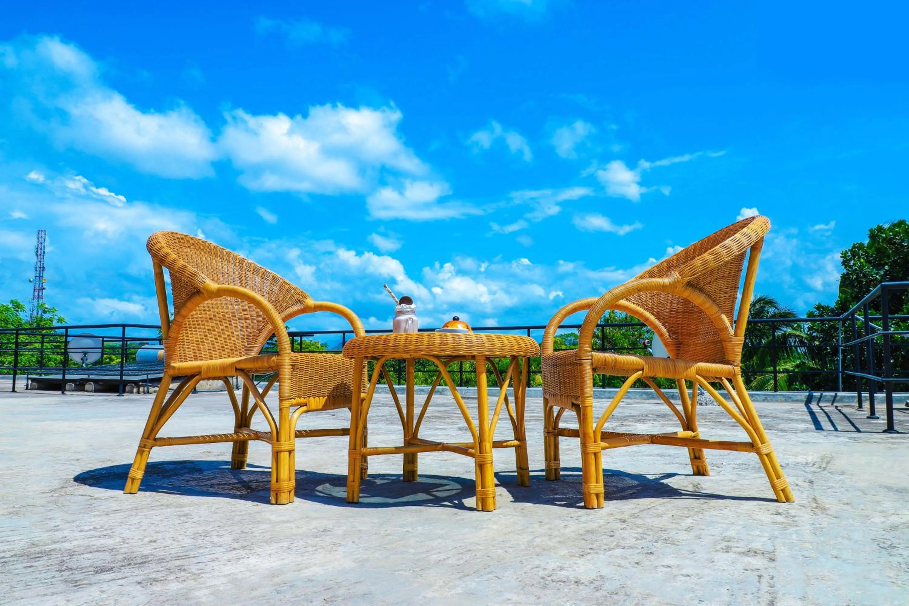 Patio in Centauria City Hotel