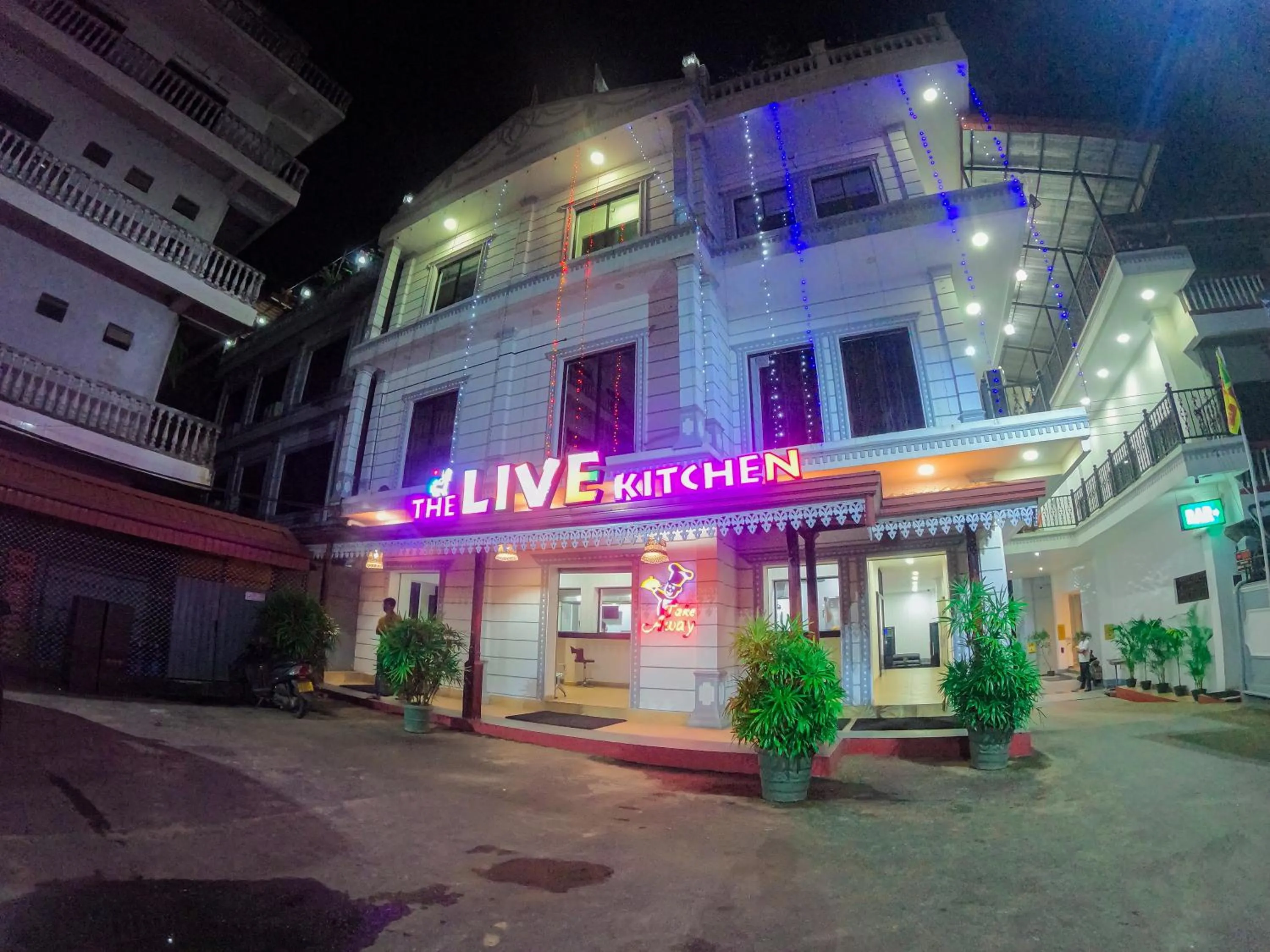 Night in Centauria City Hotel