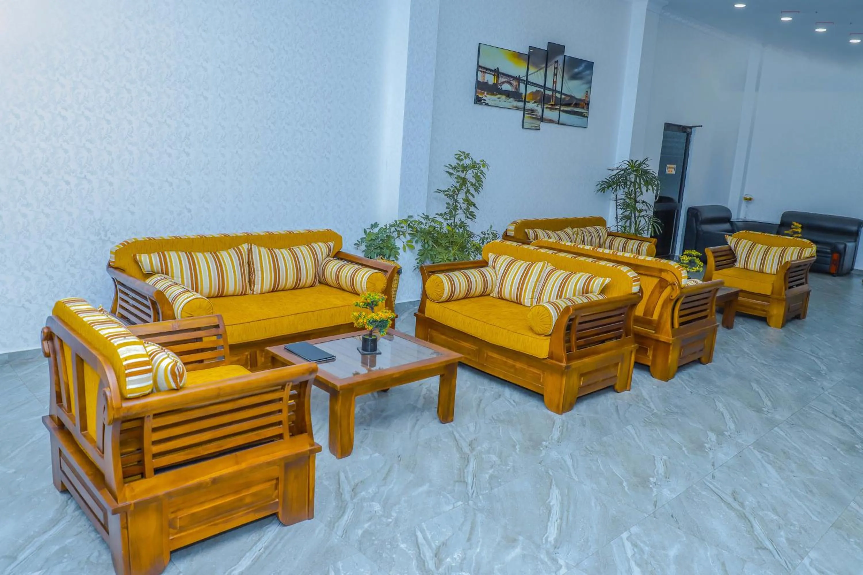 Seating area in Centauria City Hotel