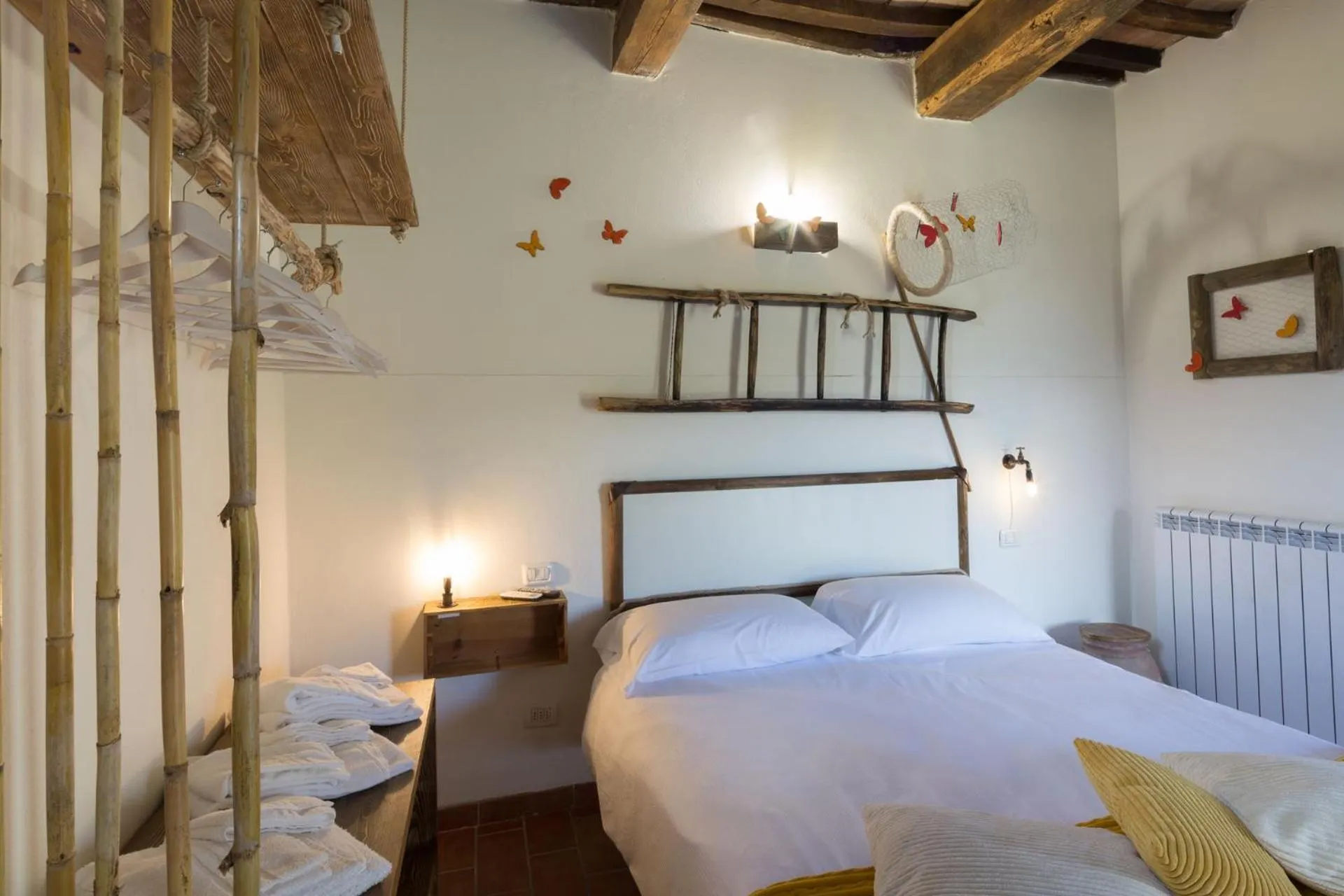 Bedroom, Bed in La Casa Di Campagna