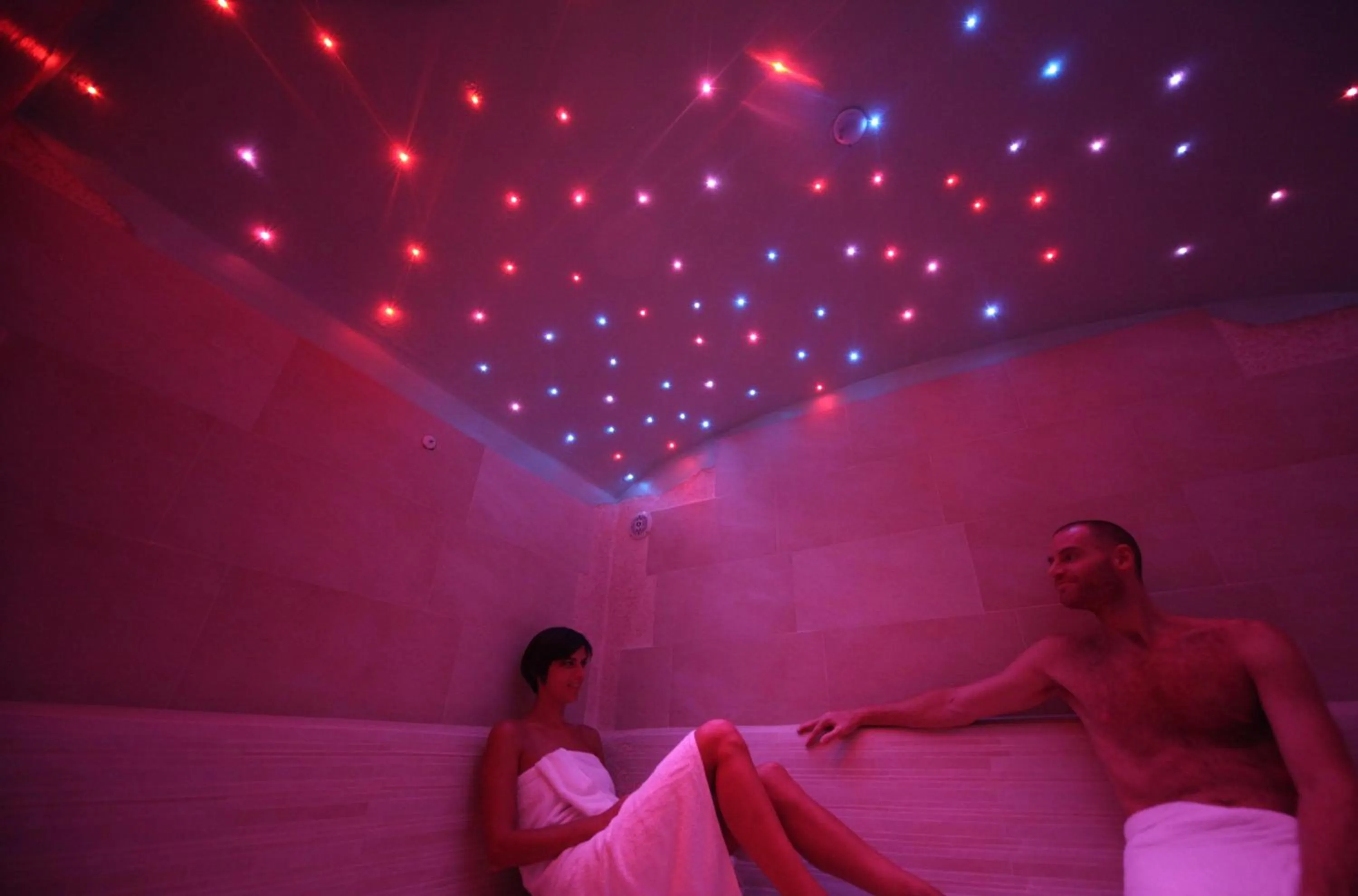 Sauna in Grand Hotel Nizza Et Suisse