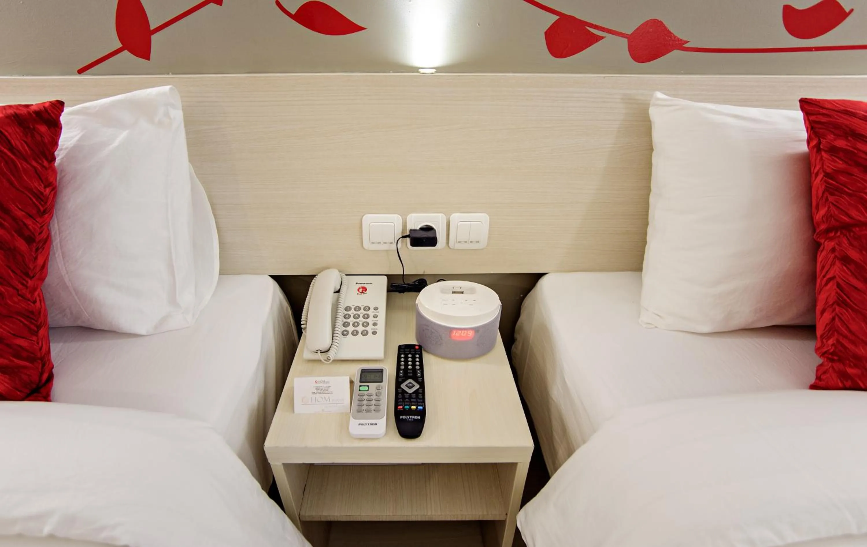 TV and multimedia, Bed in HOM Hotel Kudus by Horison Group