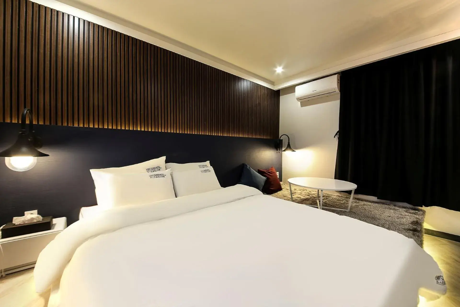 Bed in Masan First Class Hotel Bed in Masan First Class Hotel