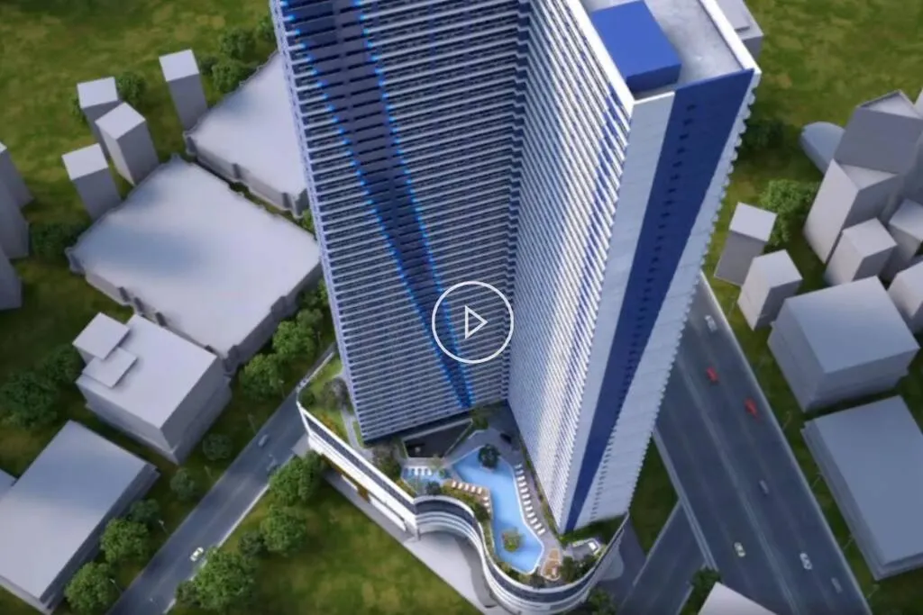 Property building in Great View 1 BR Condo in Makati near Trident Tower