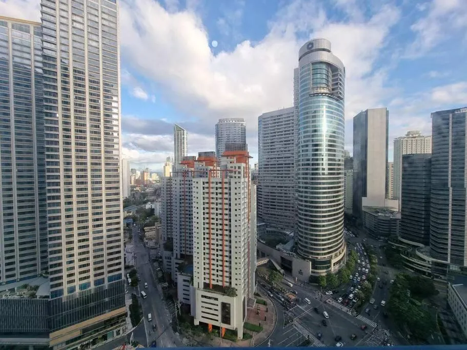City view in Great View 1 BR Condo in Makati near Trident Tower