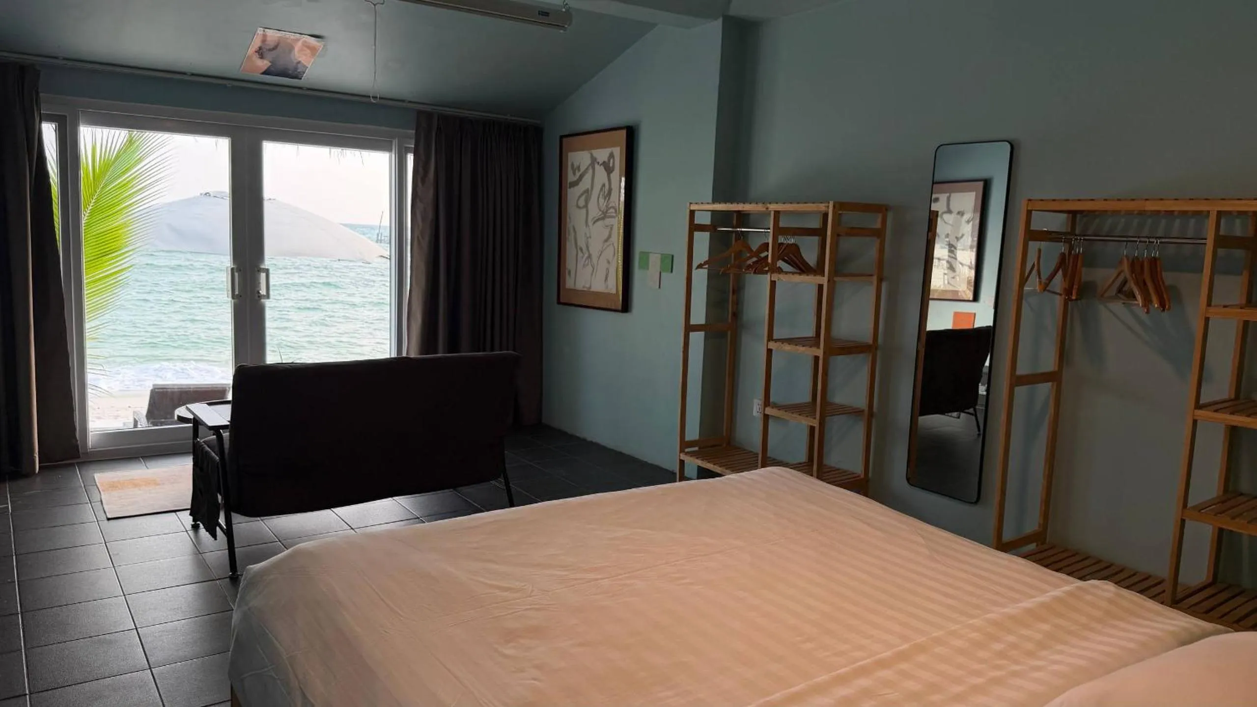 Bed in WHITE SAND ARK RESORT