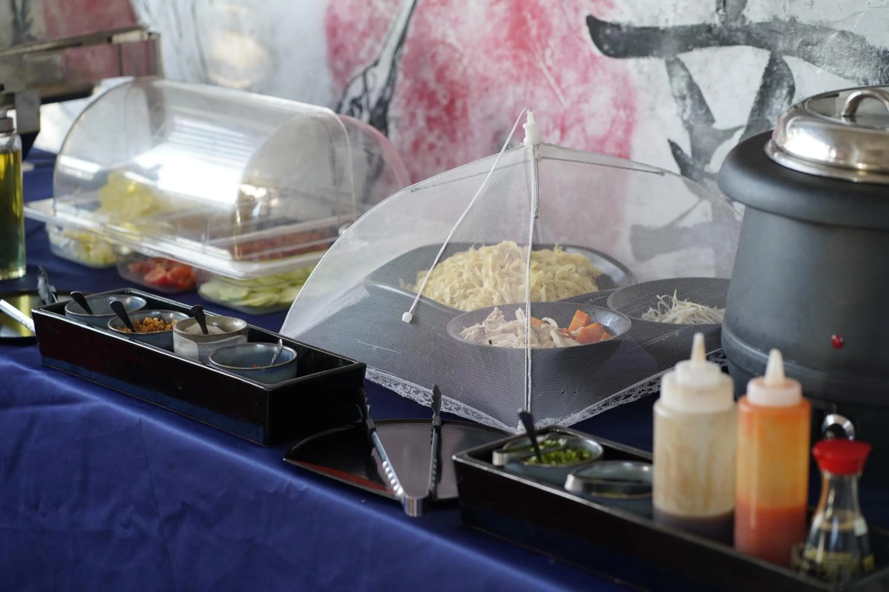 Buffet breakfast in WHITE SAND ARK RESORT