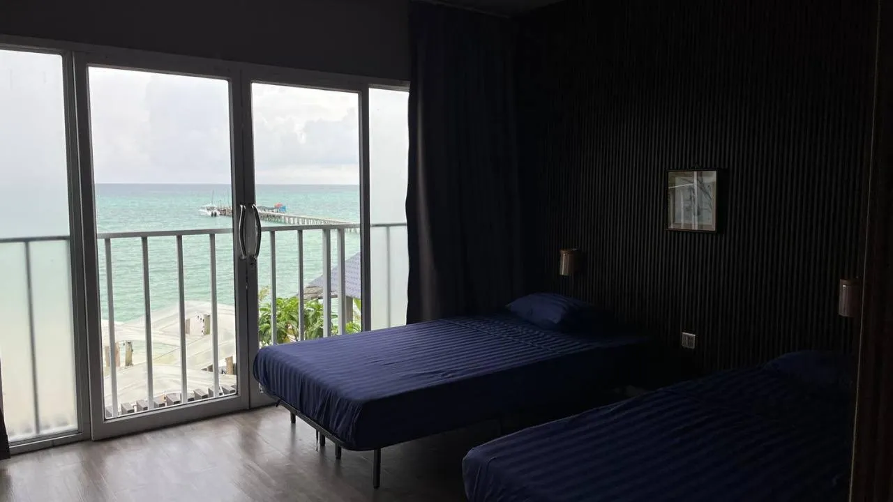 Bed in WHITE SAND ARK RESORT