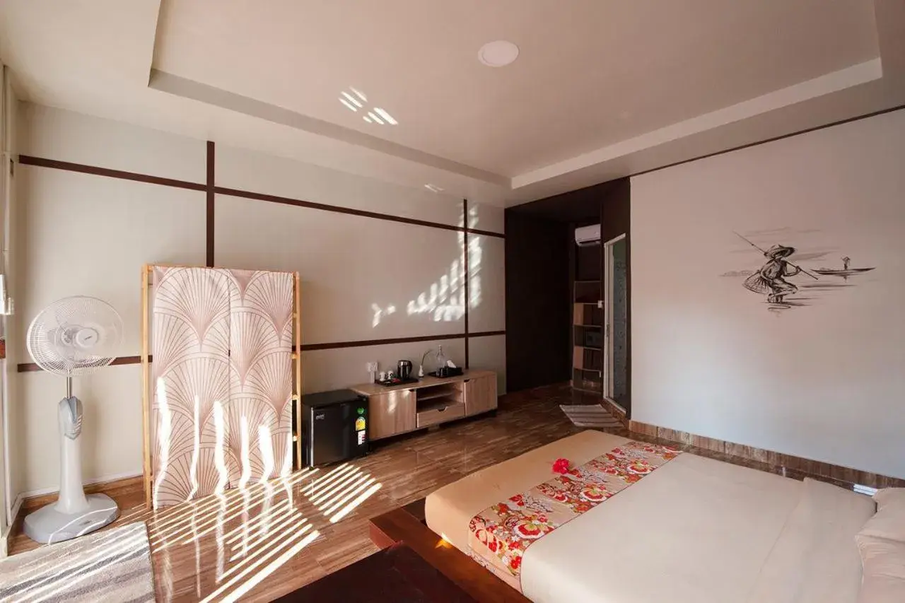 Bed in WHITE SAND ARK RESORT Bed in WHITE SAND ARK RESORT