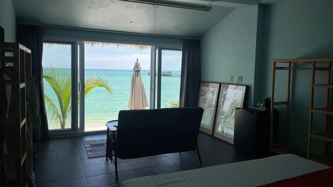 Bed in WHITE SAND ARK RESORT