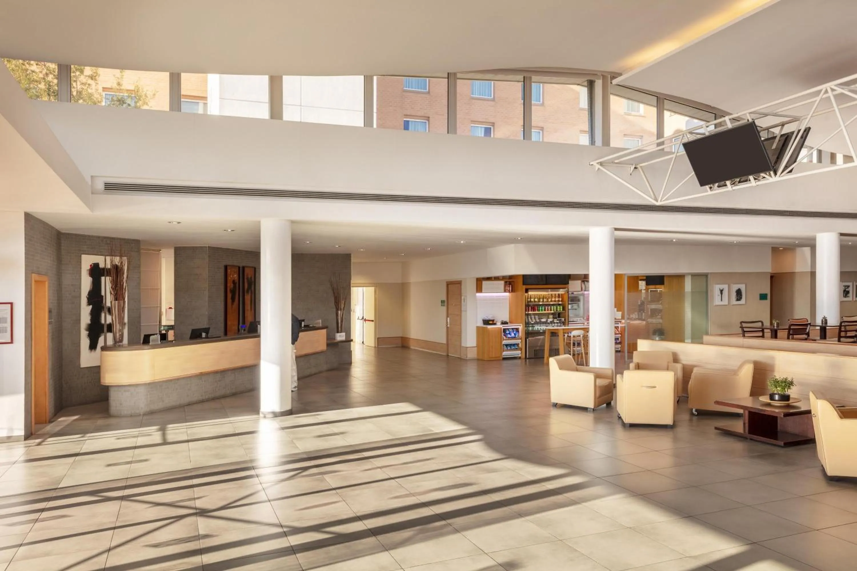 Lobby or reception in Hilton Garden Inn Rome Airport