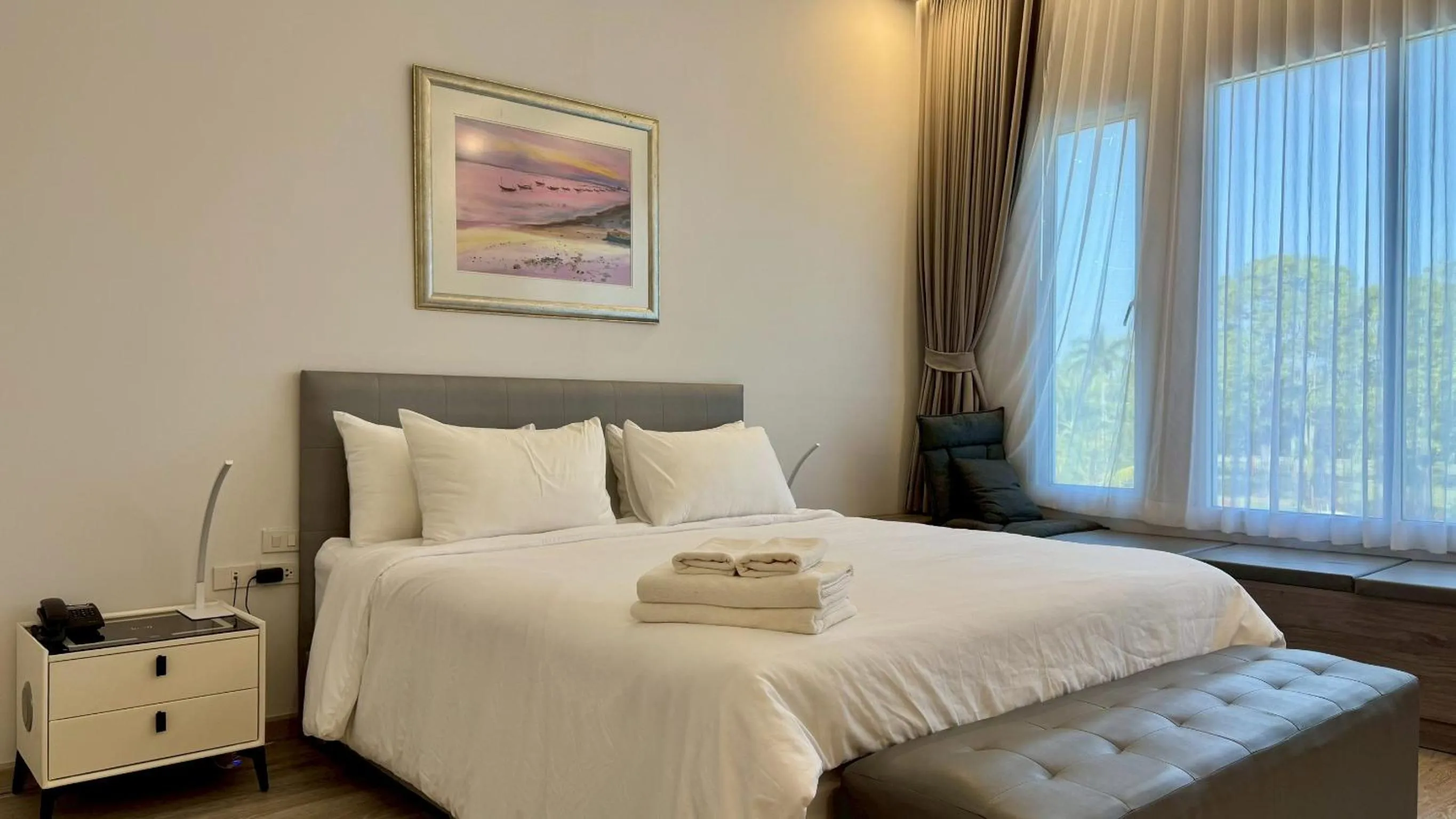 Bedroom, Bed in Baan Suan Khun Ta and Golf Resort