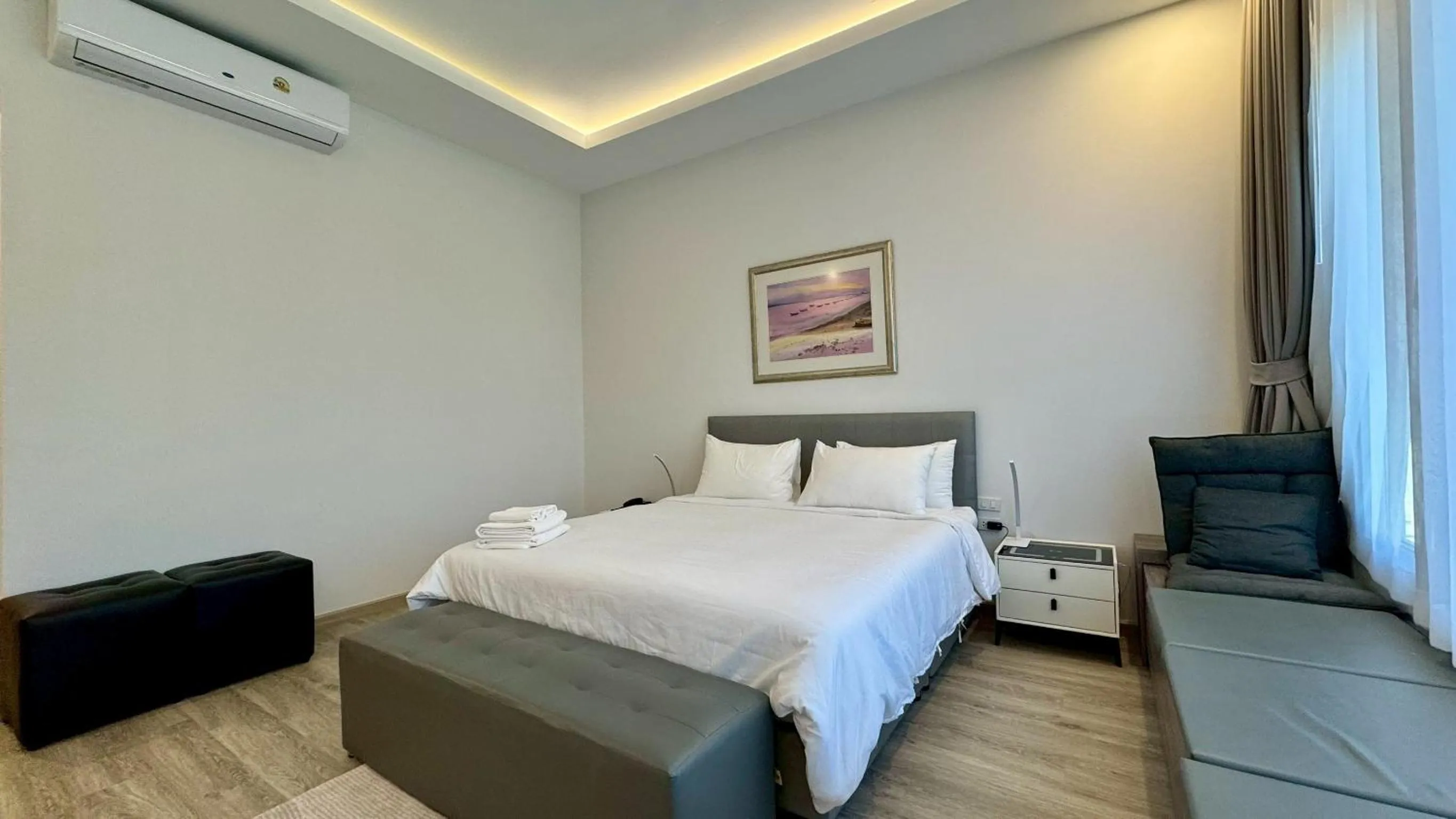 Bed in Baan Suan Khun Ta and Golf Resort