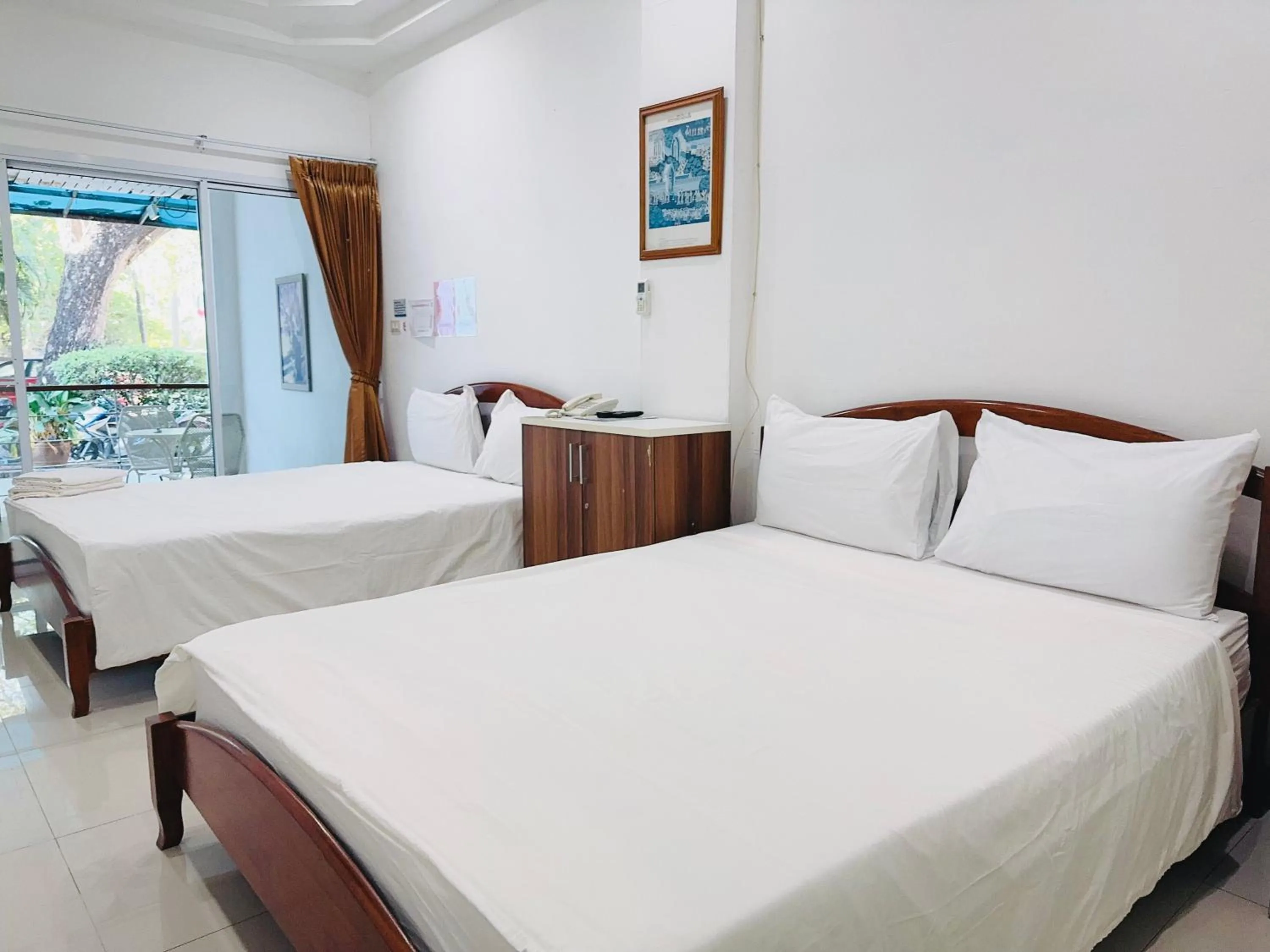 Bed in Baan Suan Khun Ta and Golf Resort